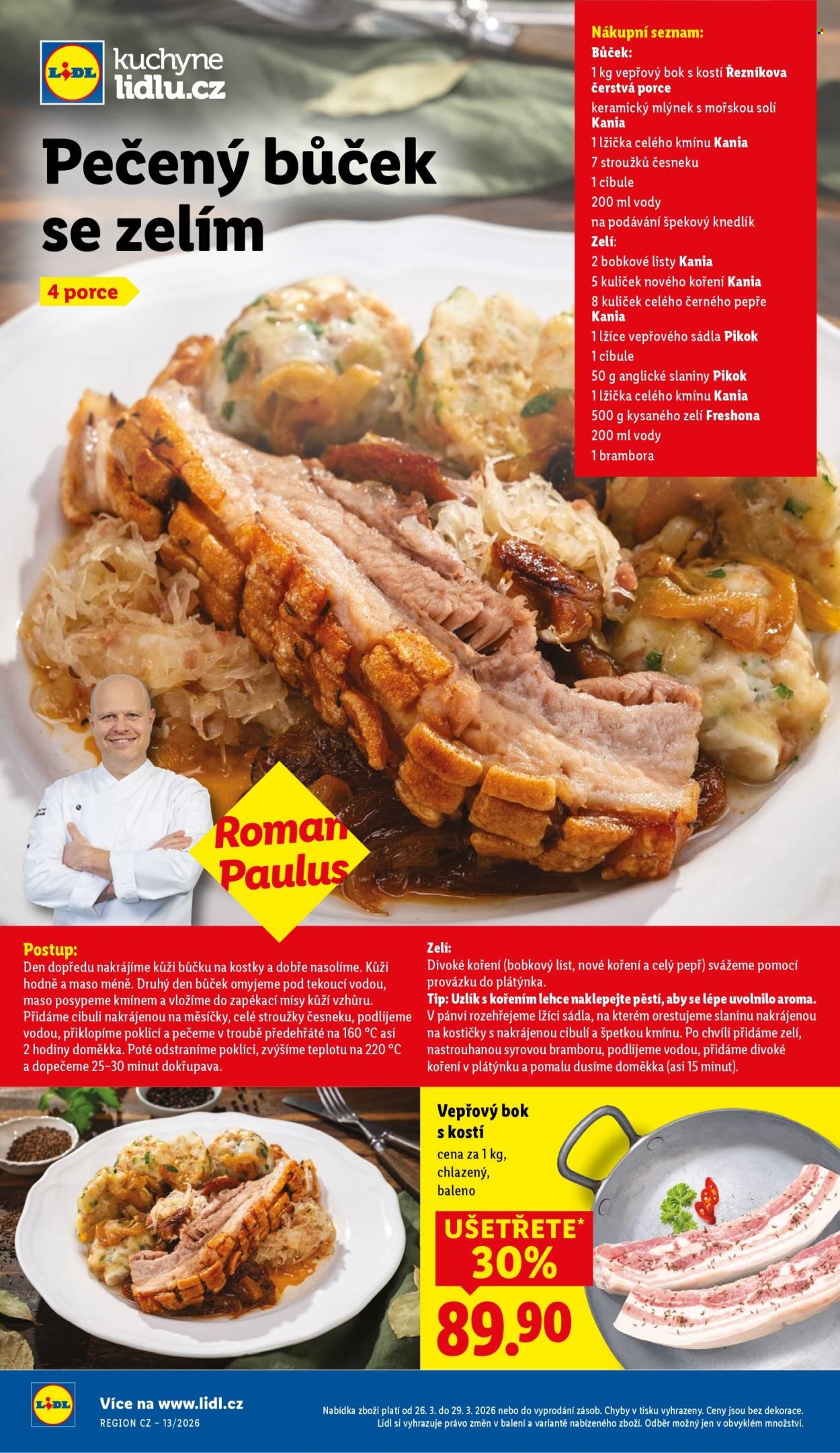 LIDL leták - Od čtvrtka 26.3.2026 (2026-03-26 - 2026-03-29)