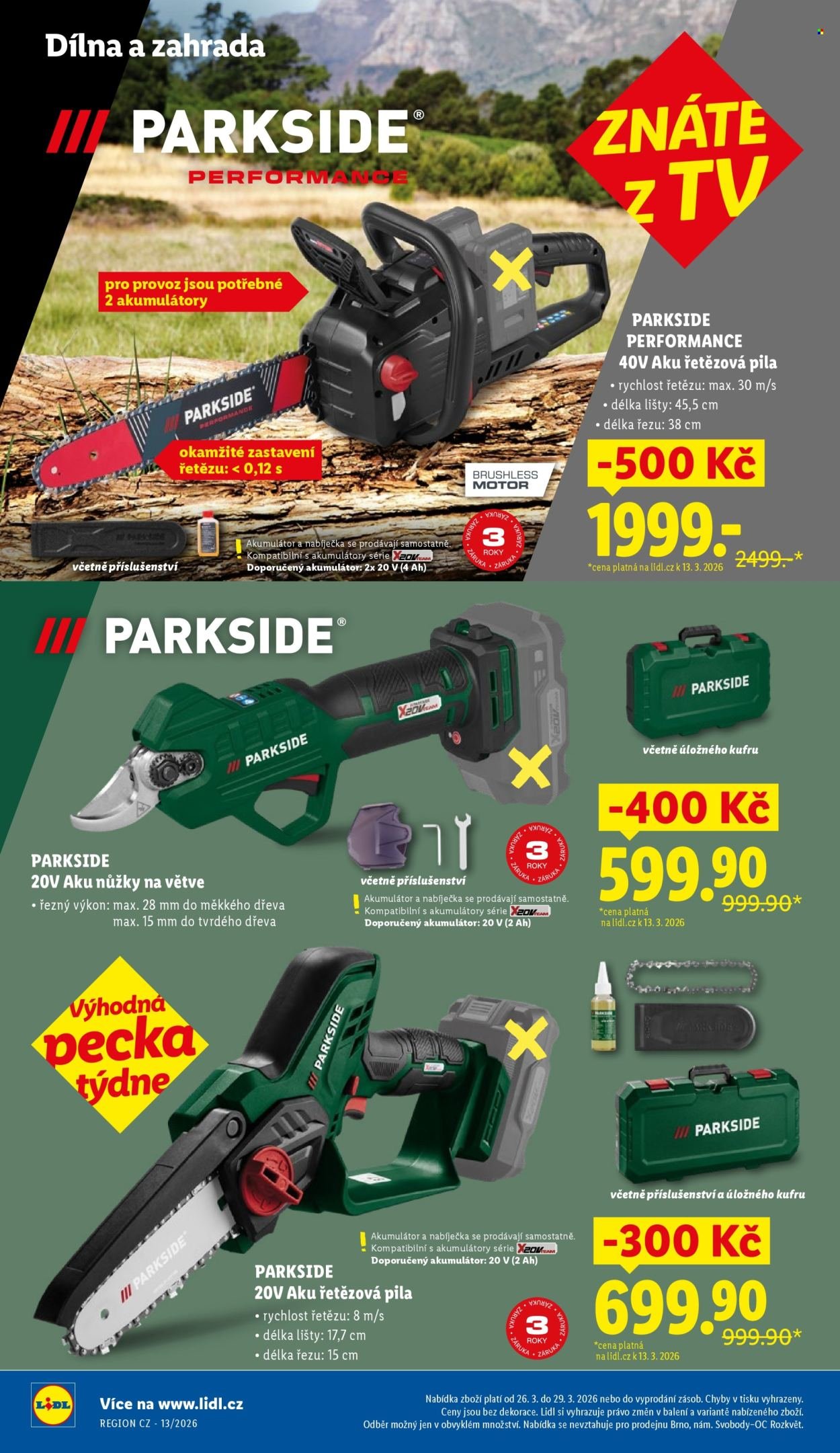 LIDL leták - Od čtvrtka 26.3.2026 (2026-03-26 - 2026-03-29)