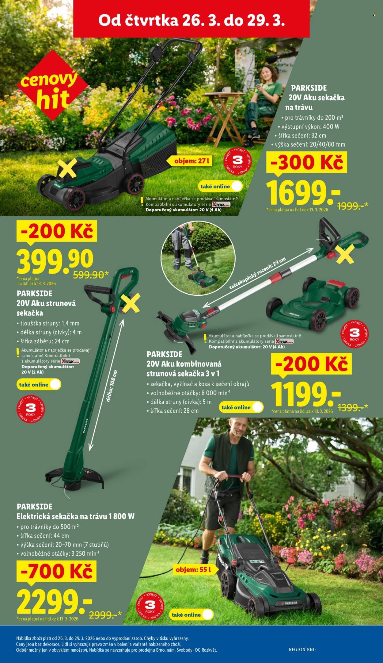 LIDL leták - Od čtvrtka 26.3.2026 (2026-03-26 - 2026-03-29)