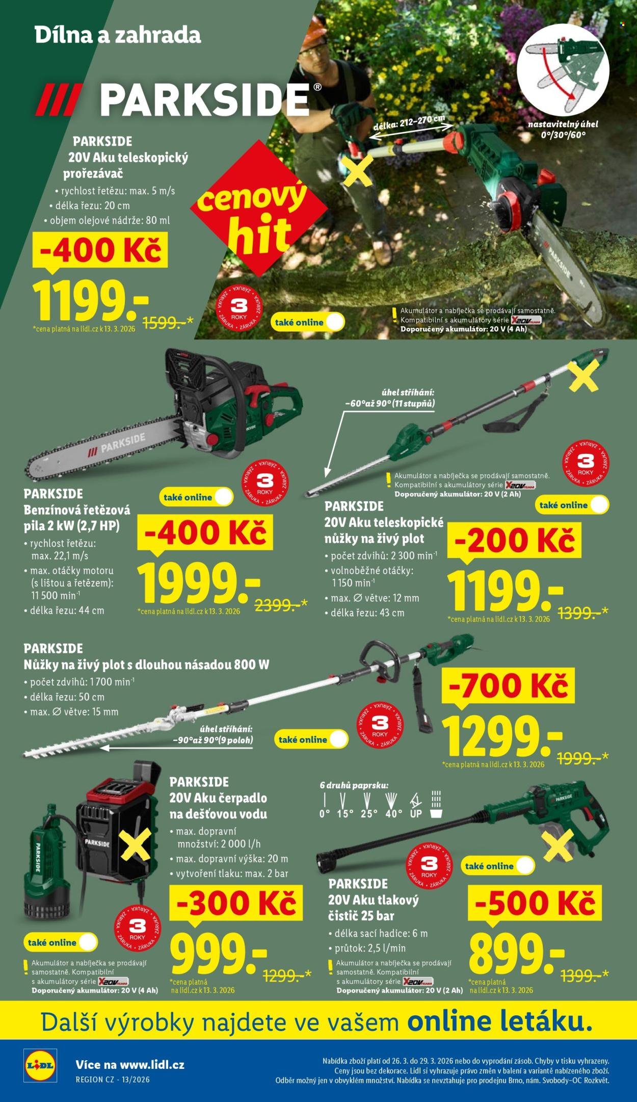 LIDL leták - Od čtvrtka 26.3.2026 (2026-03-26 - 2026-03-29)