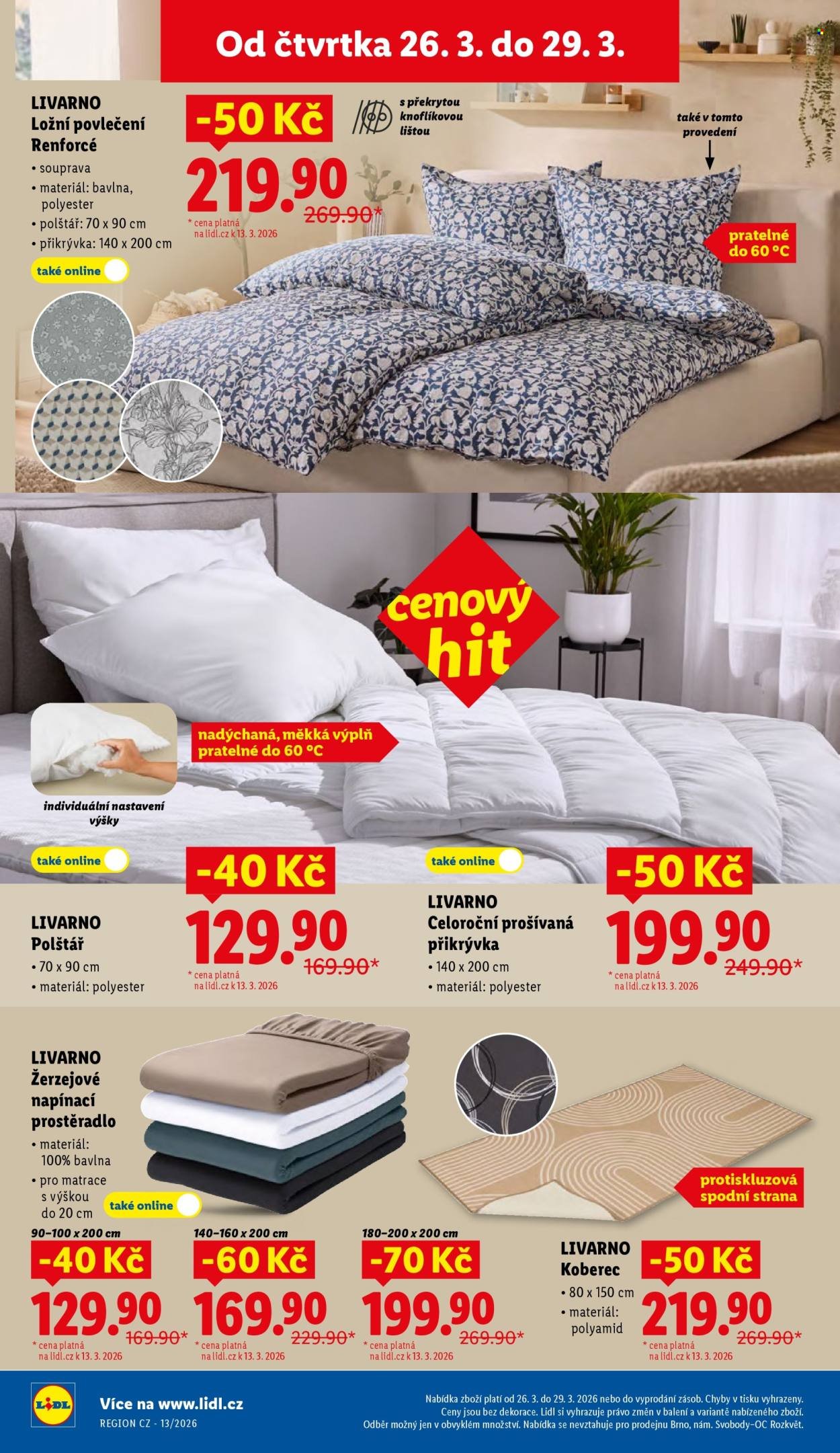 LIDL leták - Od čtvrtka 26.3.2026 (2026-03-26 - 2026-03-29)