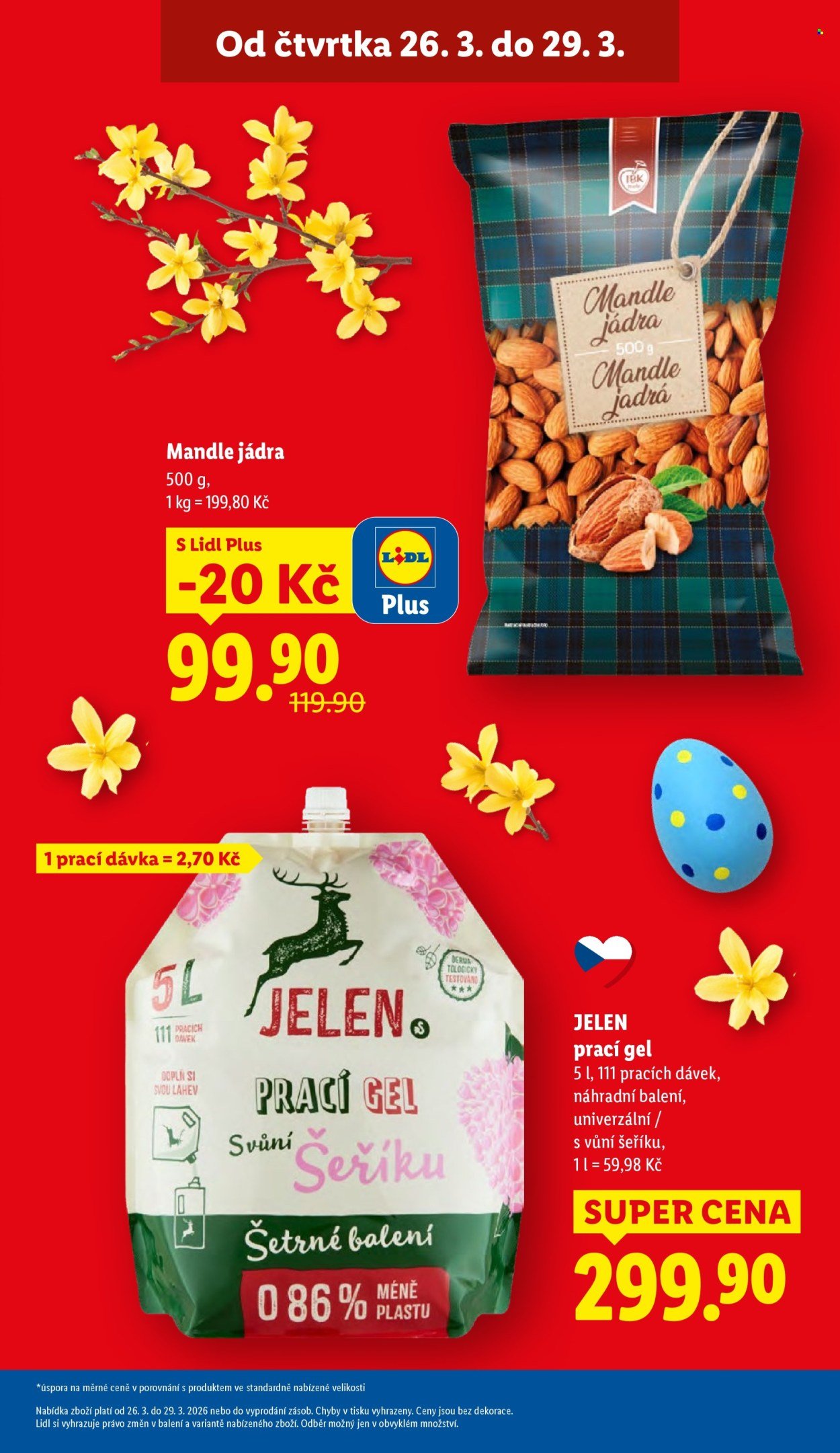 LIDL leták - Od čtvrtka 26.3.2026 (2026-03-26 - 2026-03-29)