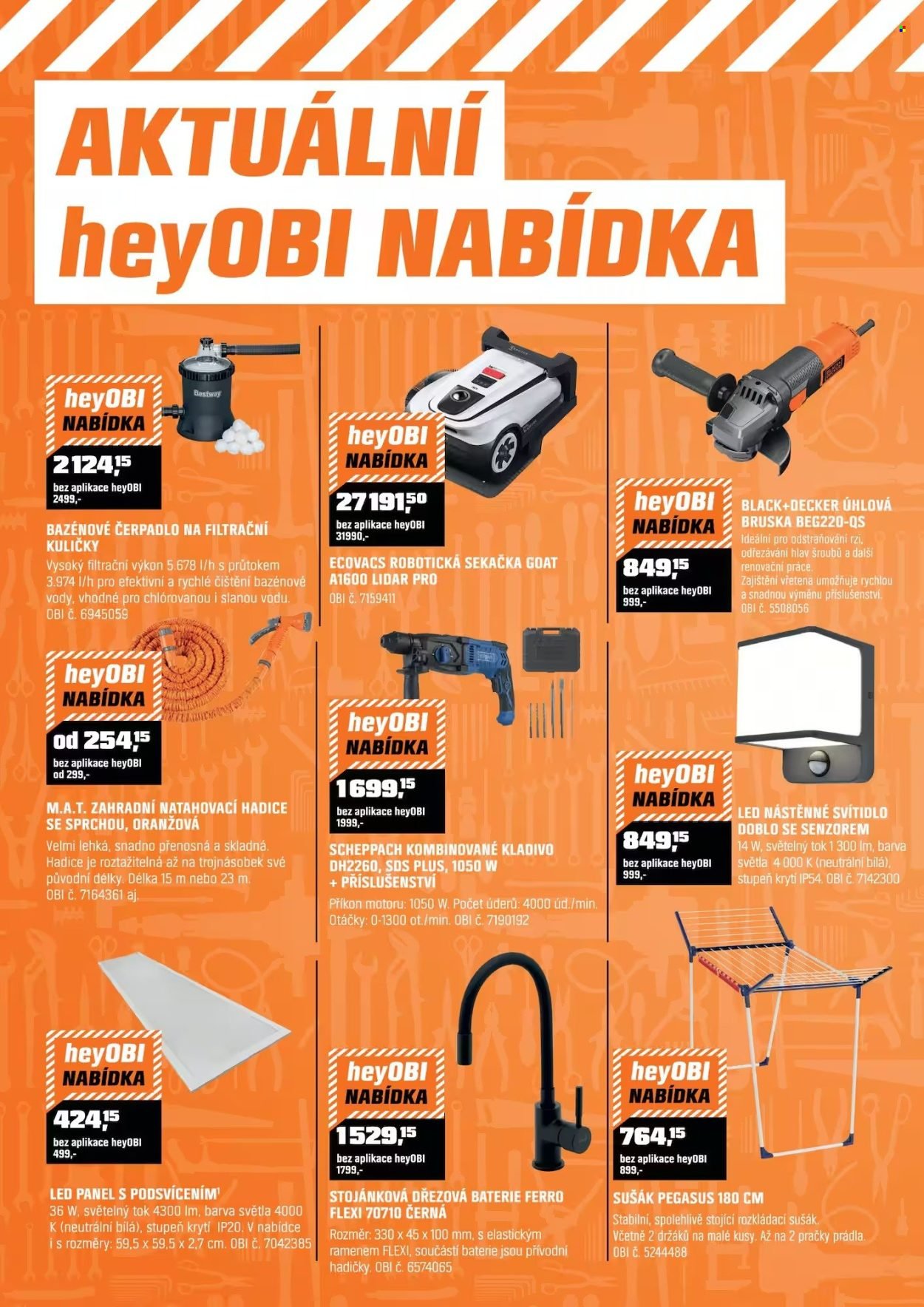 OBI leták - Každý den něco vylepšíme!