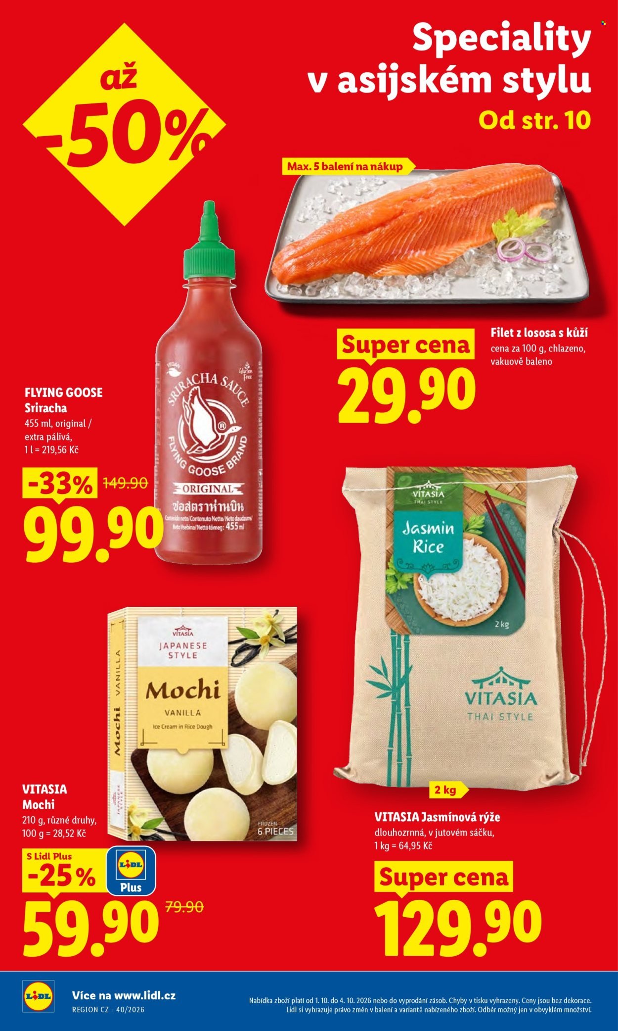 LIDL leták - Od čtvrtka 1.10.2026