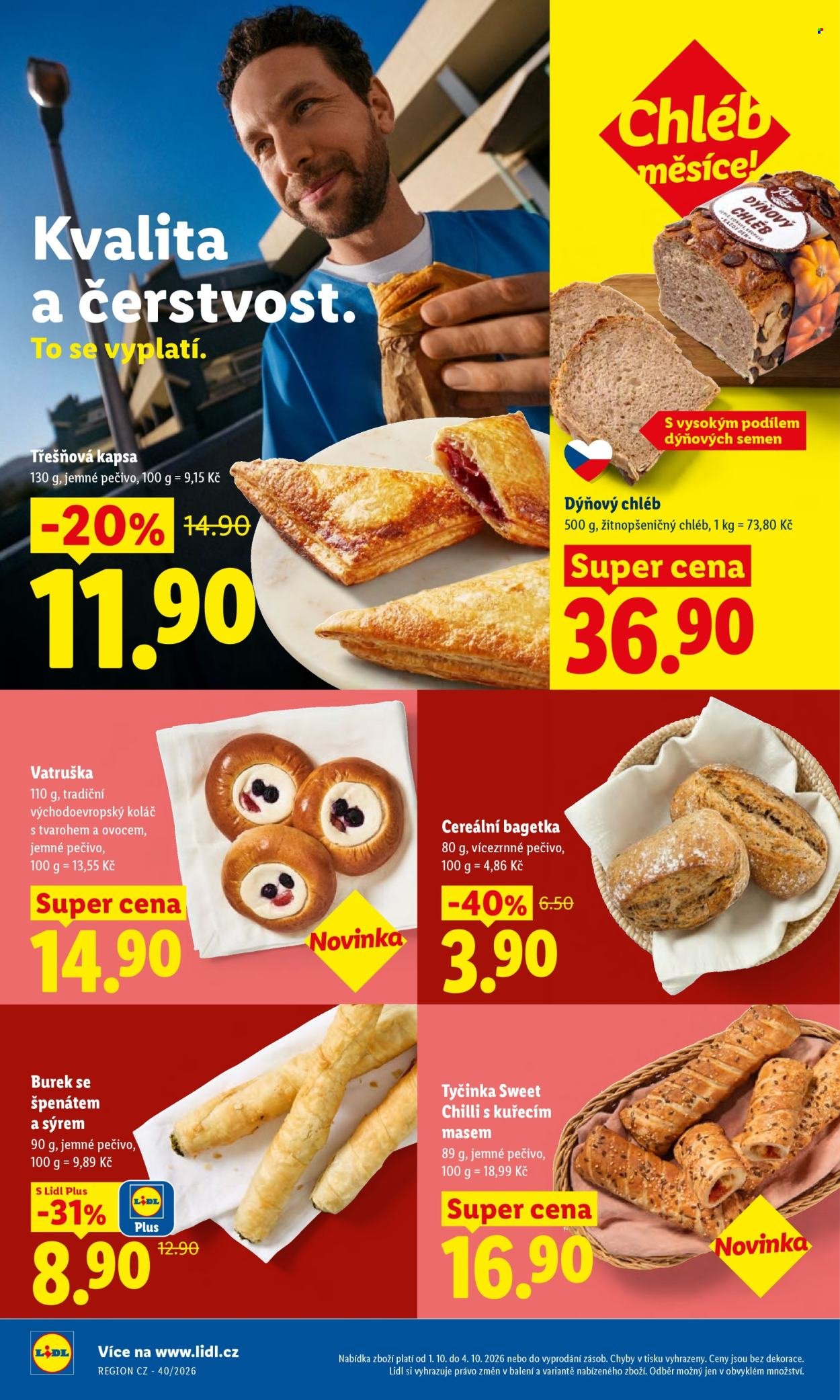 LIDL leták - Od čtvrtka 1.10.2026