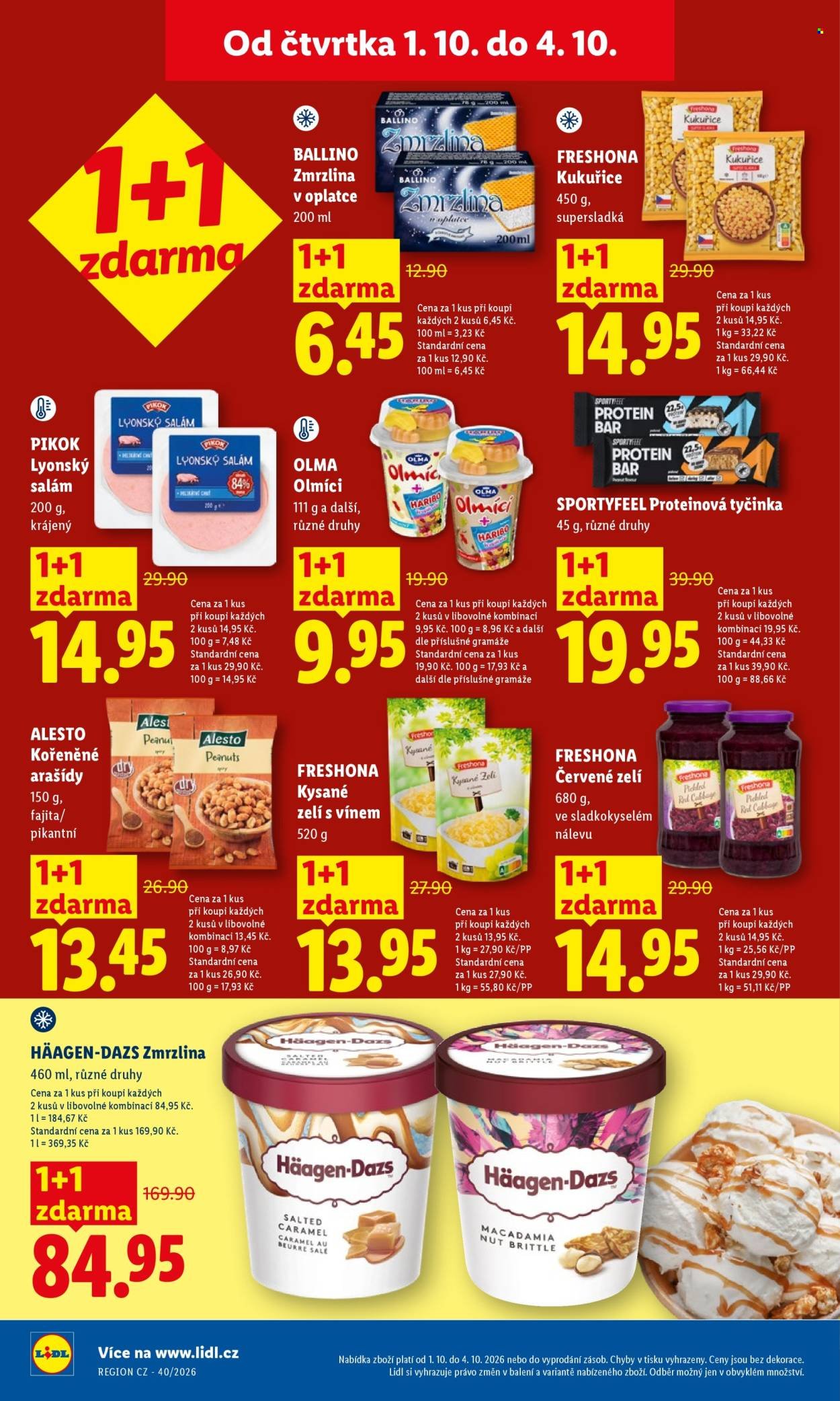 LIDL leták - Od čtvrtka 1.10.2026