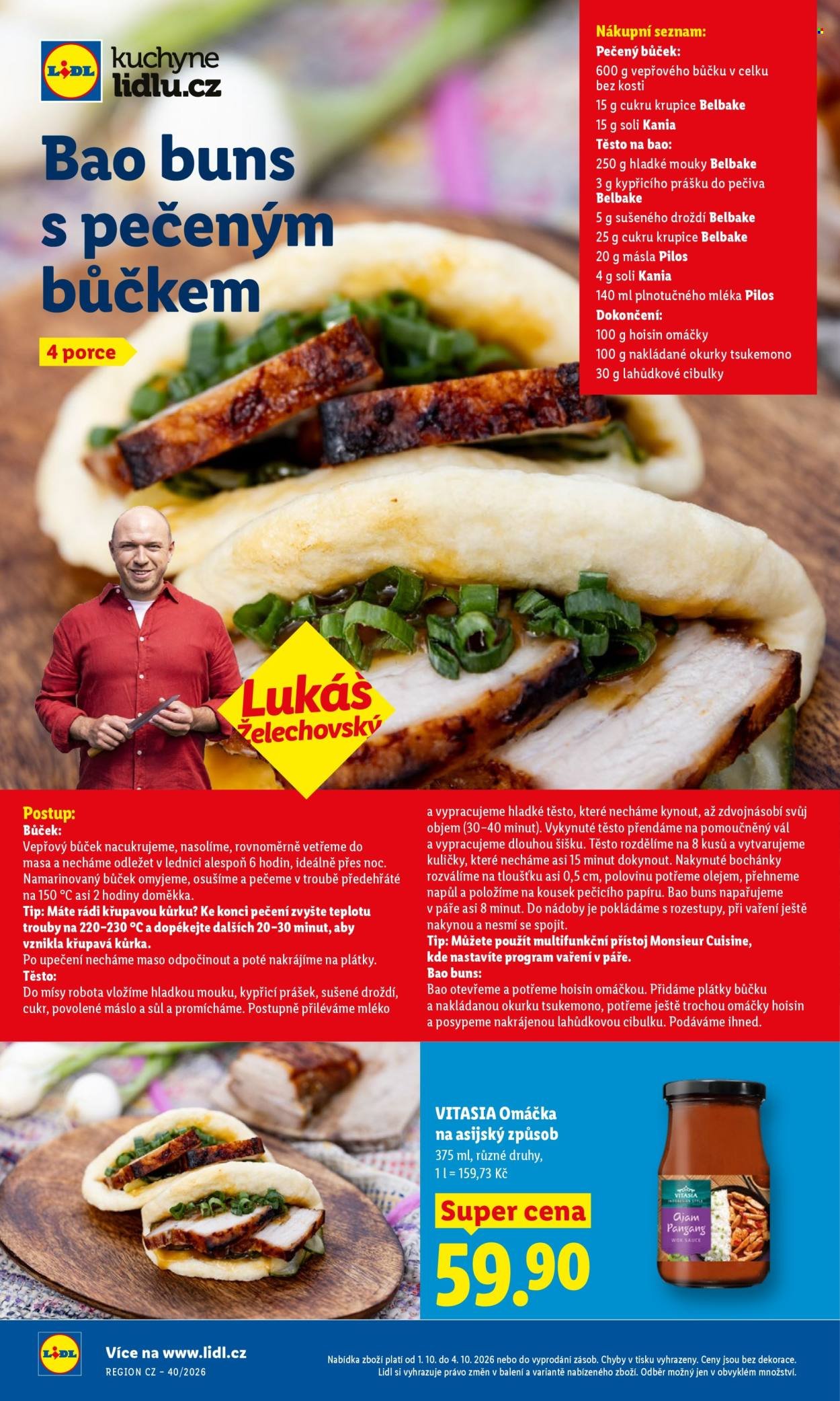LIDL leták - Od čtvrtka 1.10.2026