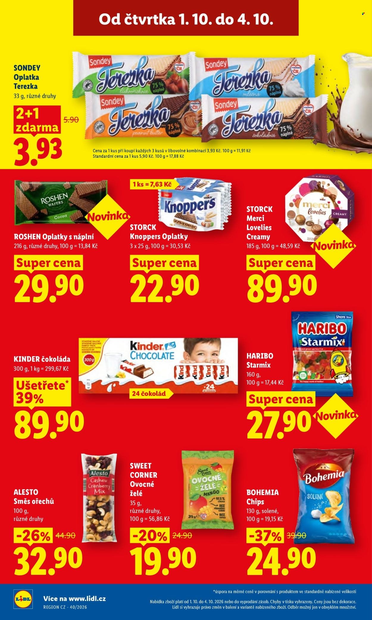 LIDL leták - Od čtvrtka 1.10.2026