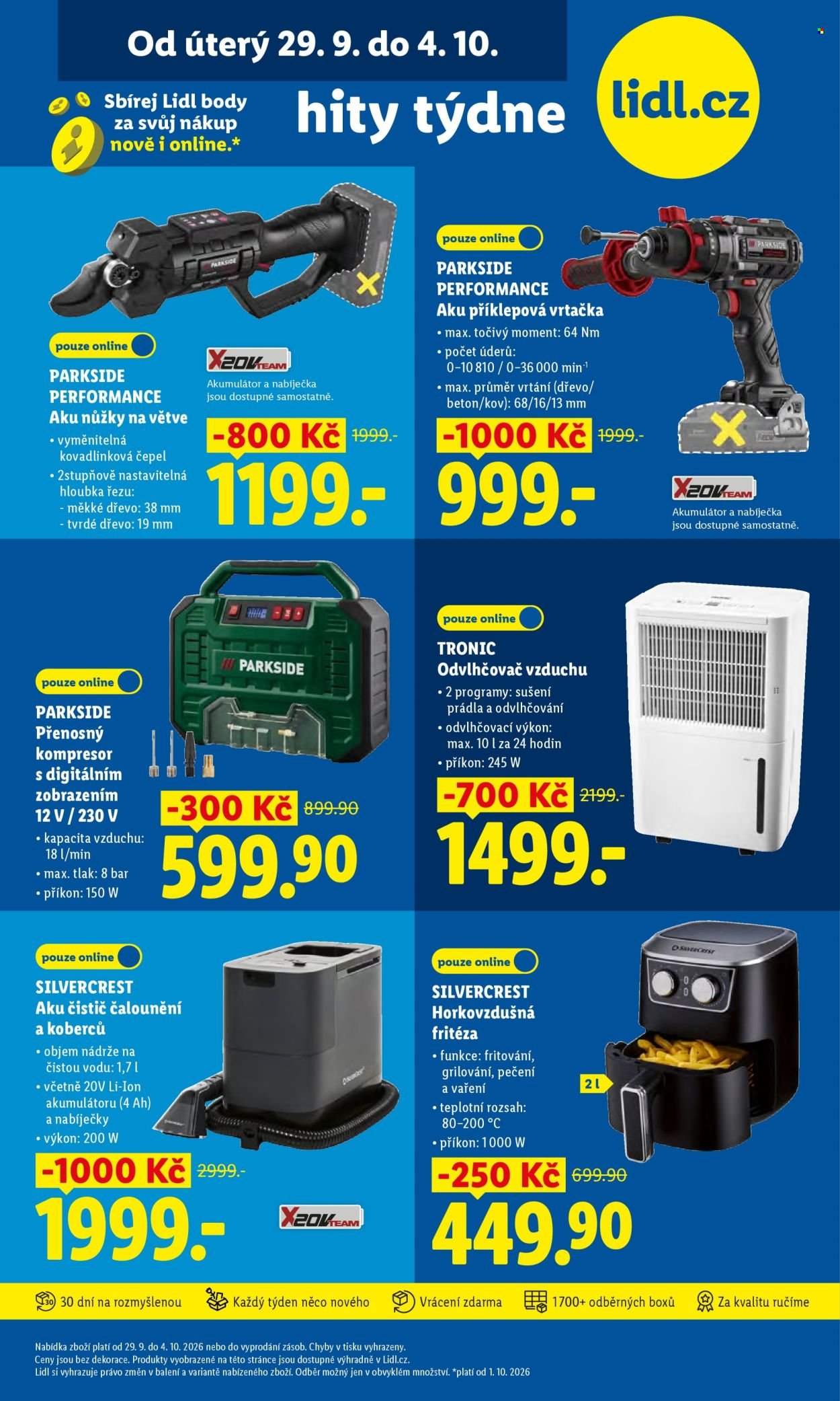 LIDL leták - Od čtvrtka 1.10.2026