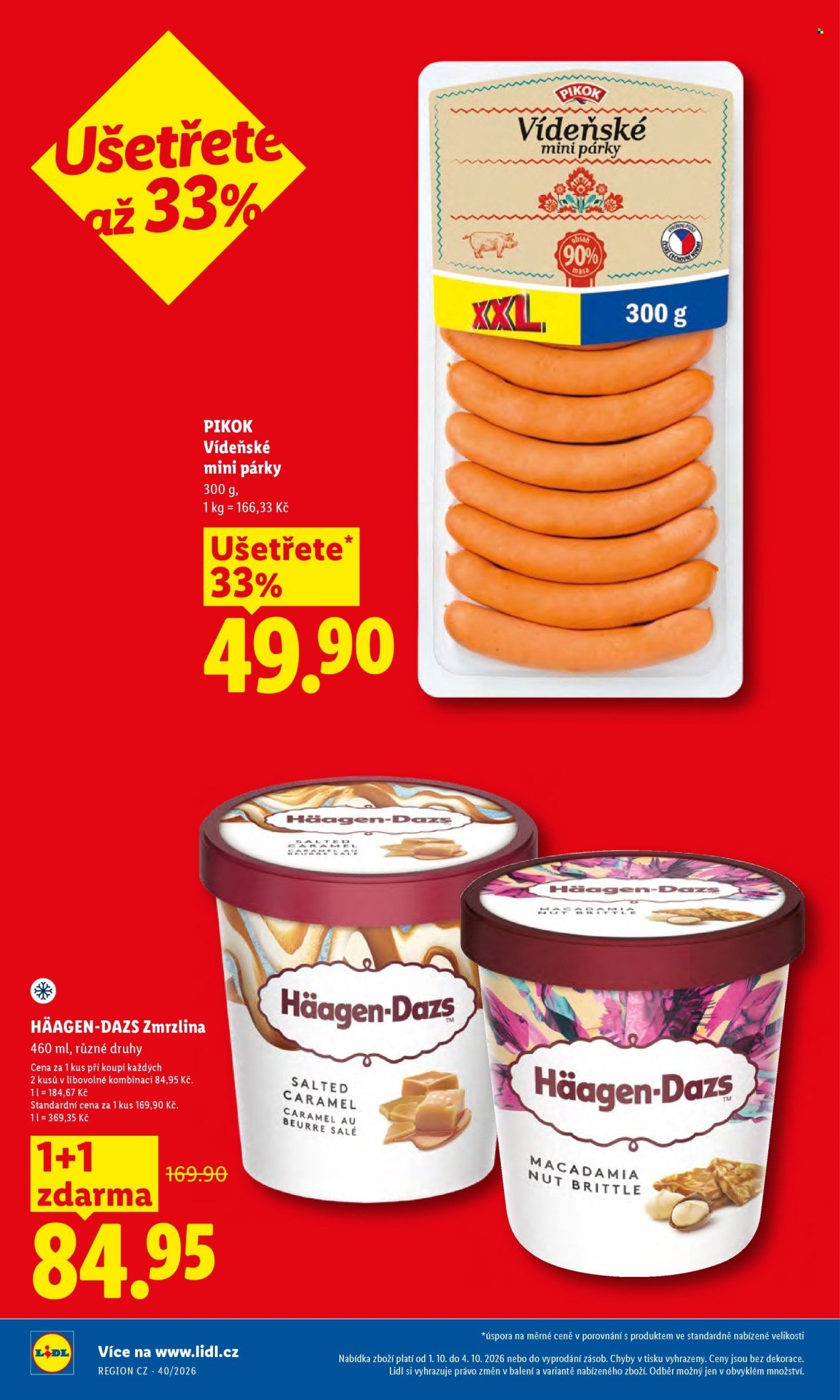 LIDL leták - Od čtvrtka 1.10.2026