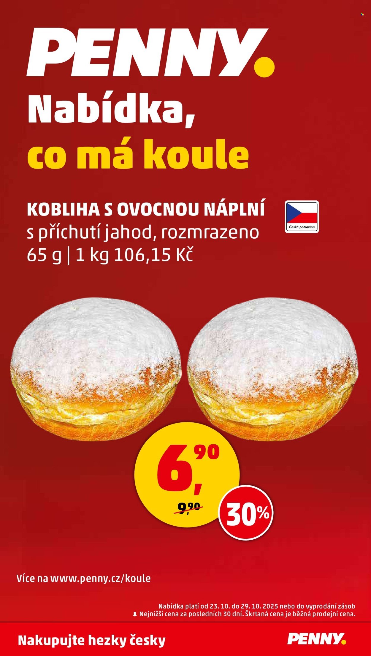 PENNY leták - Nakupujte hezky česky (2025-10-23 - 2025-10-29)