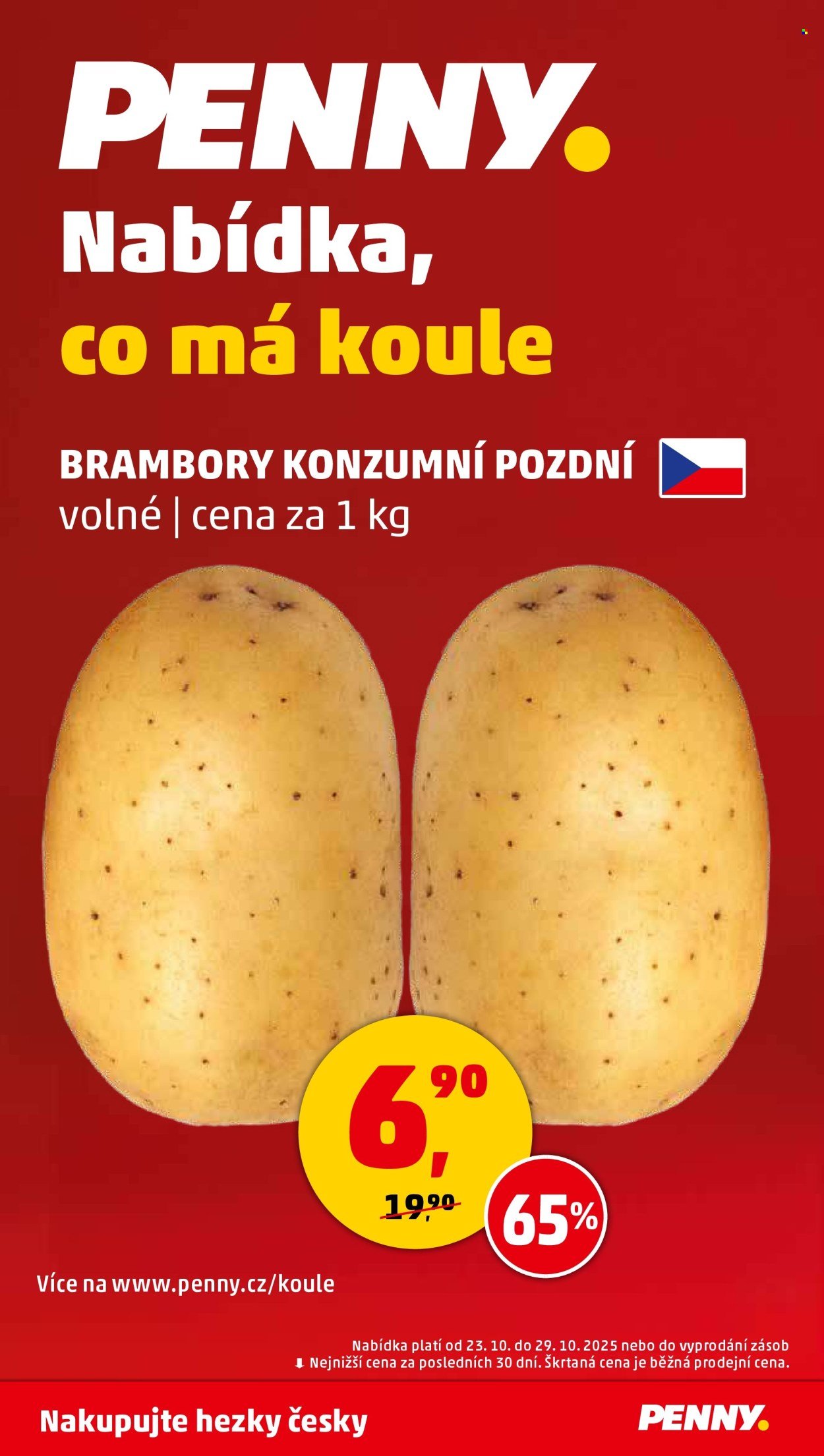 PENNY leták - Nakupujte hezky česky (2025-10-23 - 2025-10-29)