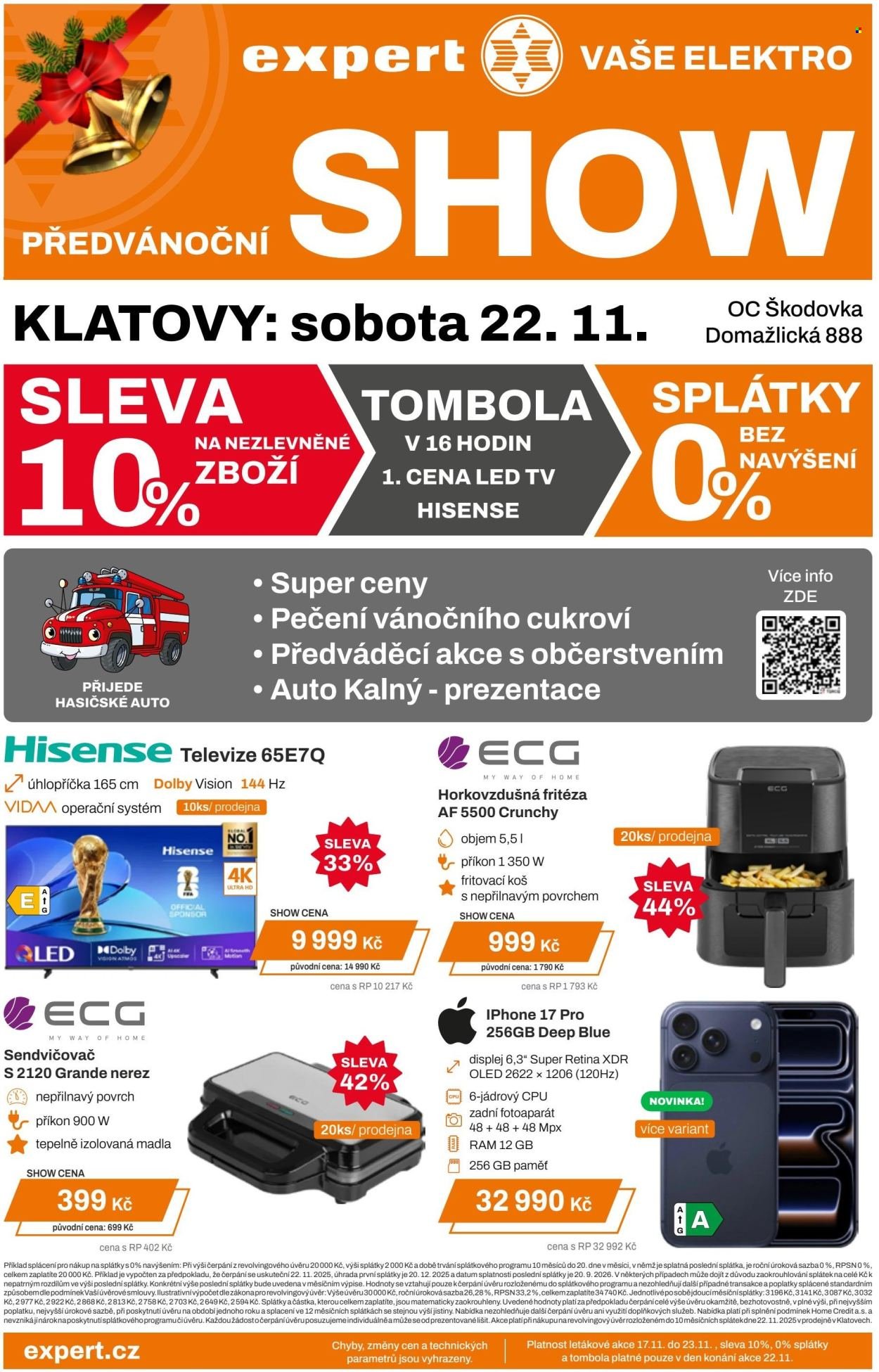 EXPERT leták - Od pondělí 17.11.2025 (2025-11-17 - 2025-11-23)