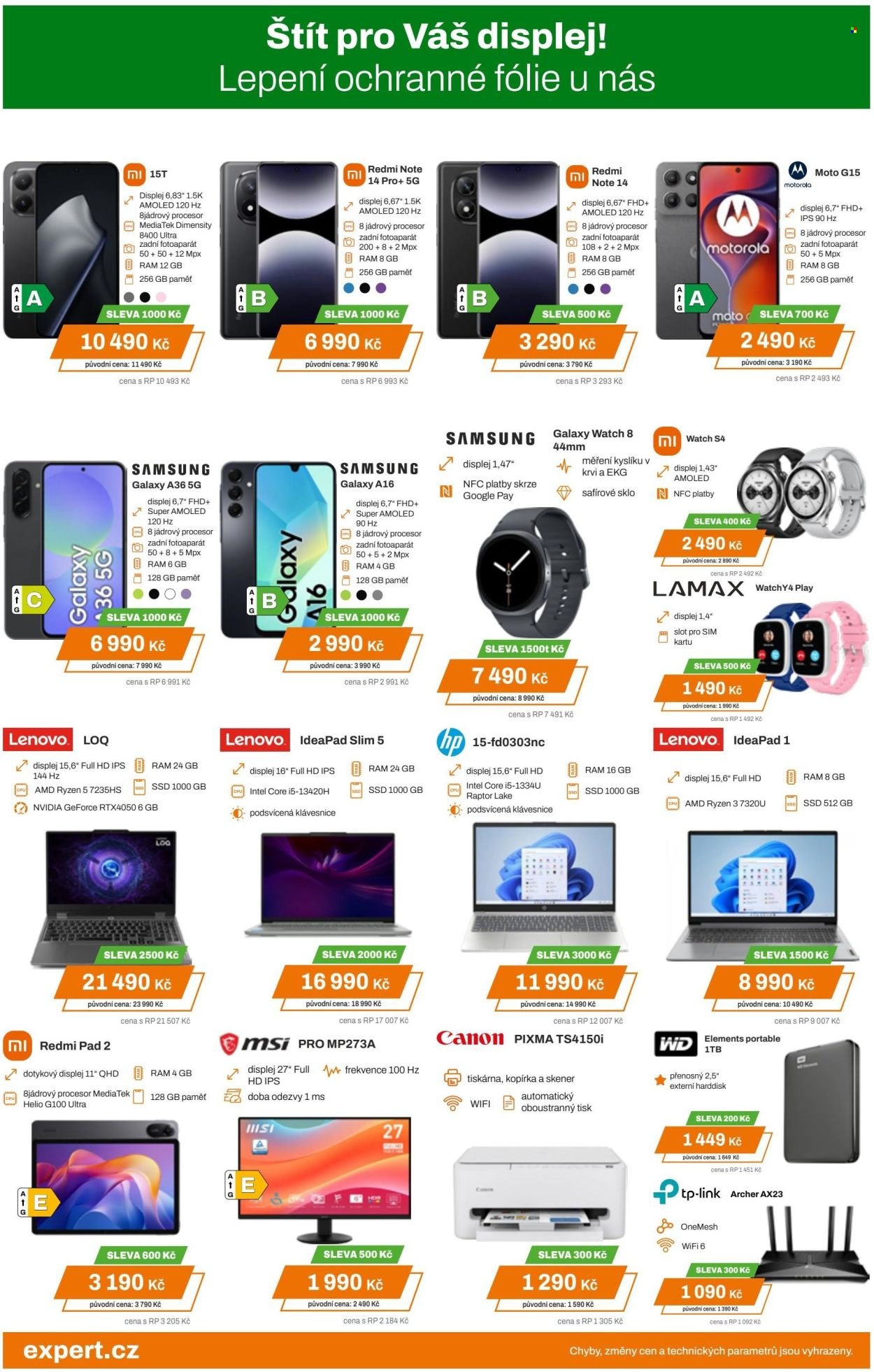 EXPERT leták - Od pondělí 17.11.2025 (2025-11-17 - 2025-11-23)