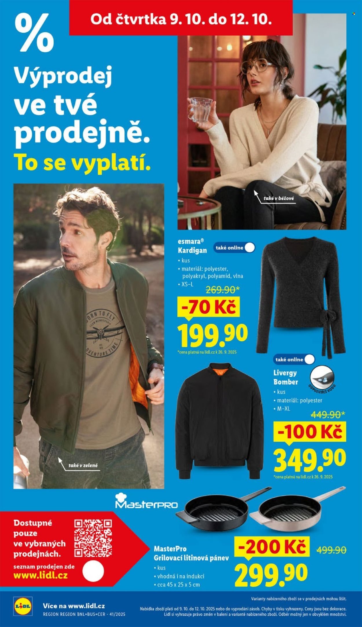 LIDL leták - Spotřební zboží (2025-10-06 - 2025-10-12)