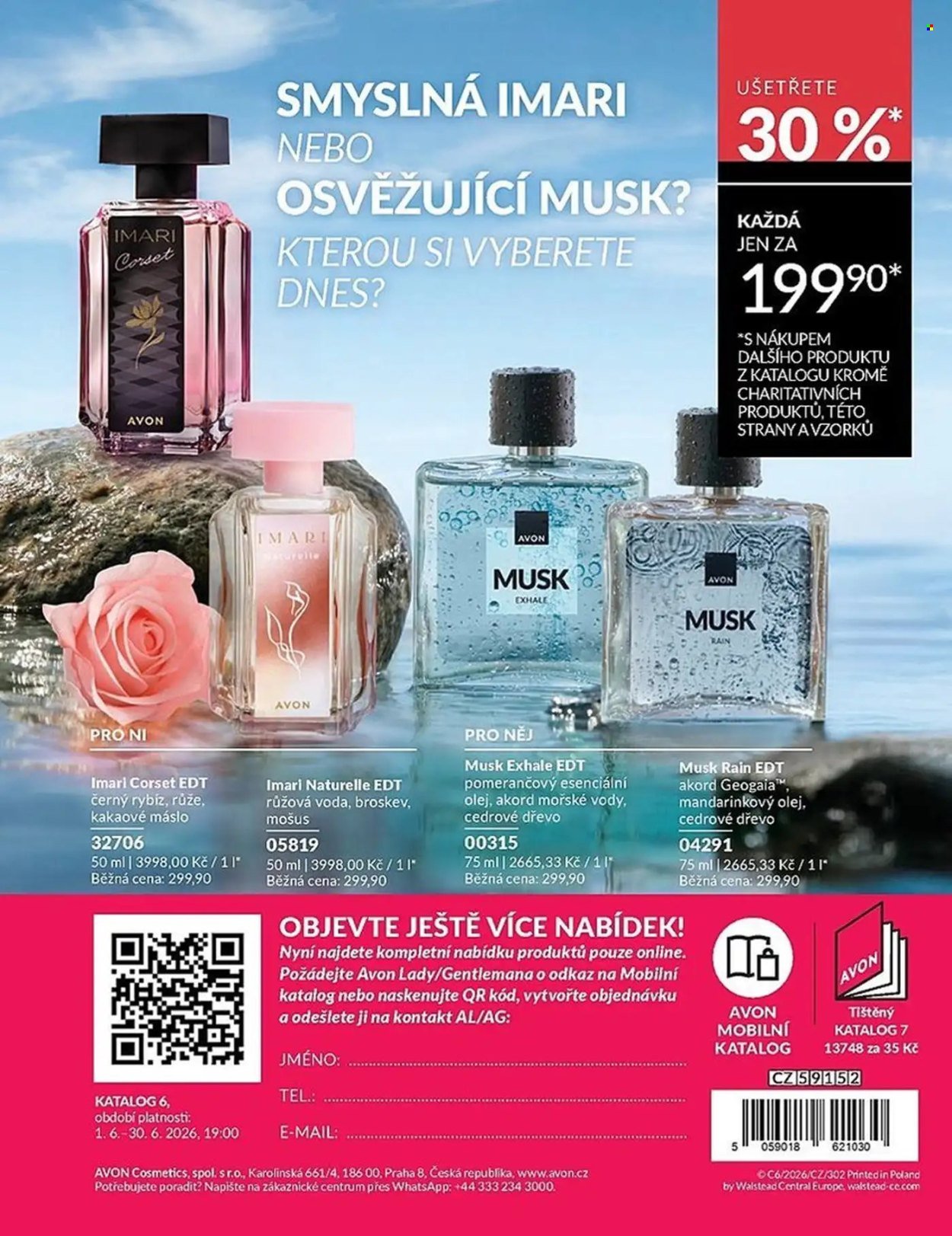 AVON leták - Katalog 6