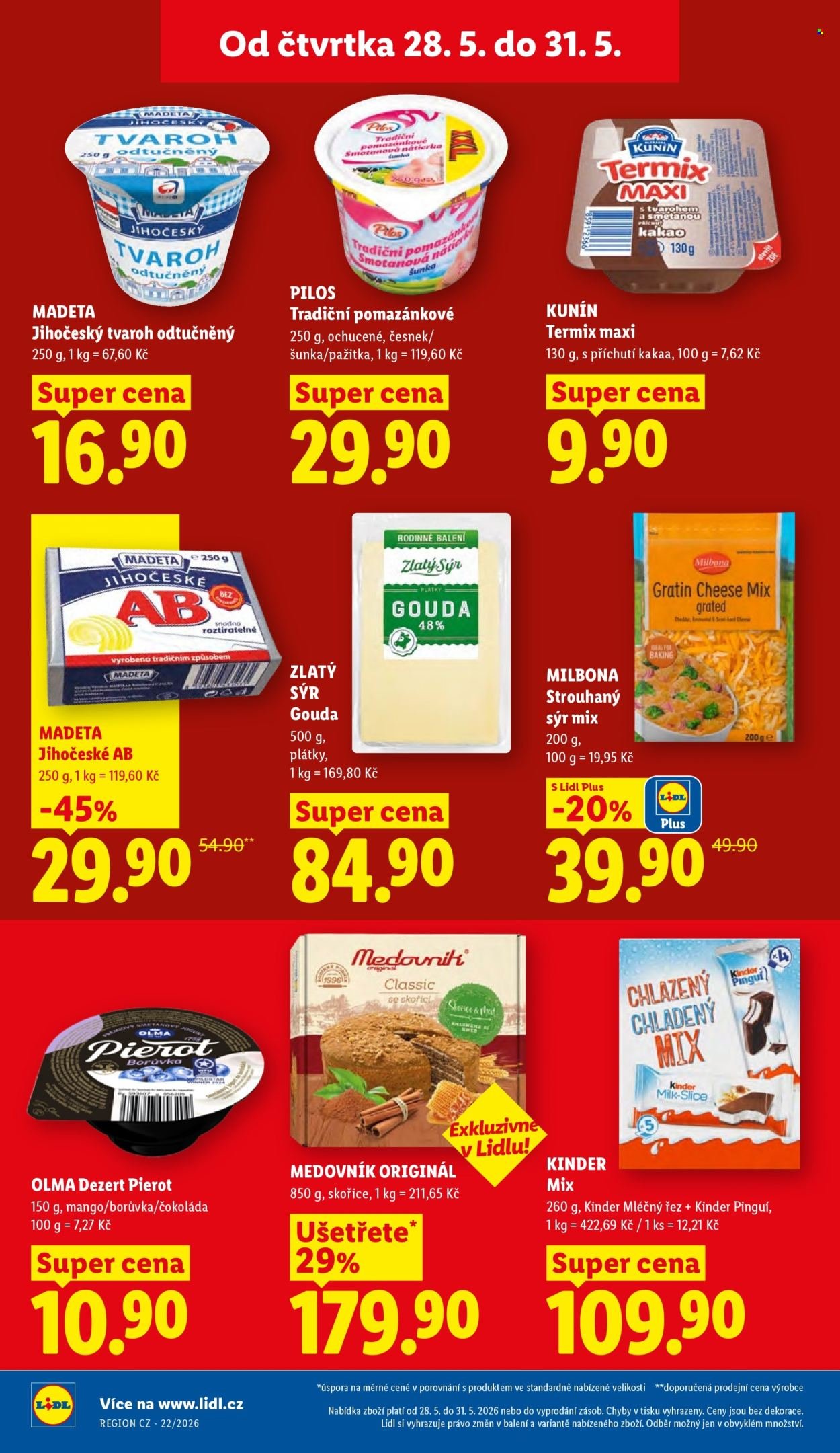 LIDL leták - Od čtvrtka 28.5.2026 (2026-05-28 - 2026-05-31)