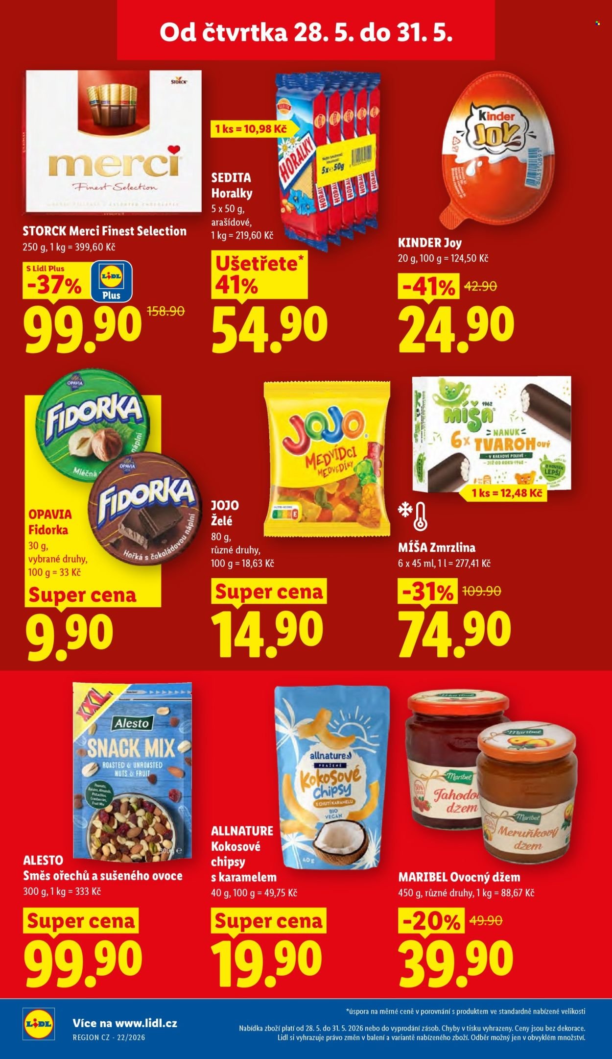 LIDL leták - Od čtvrtka 28.5.2026 (2026-05-28 - 2026-05-31)