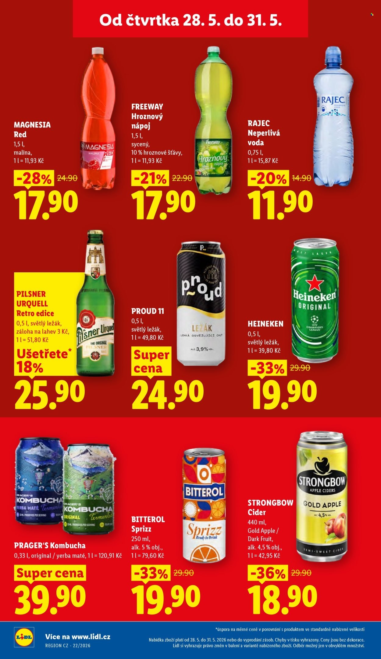 LIDL leták - Od čtvrtka 28.5.2026 (2026-05-28 - 2026-05-31)