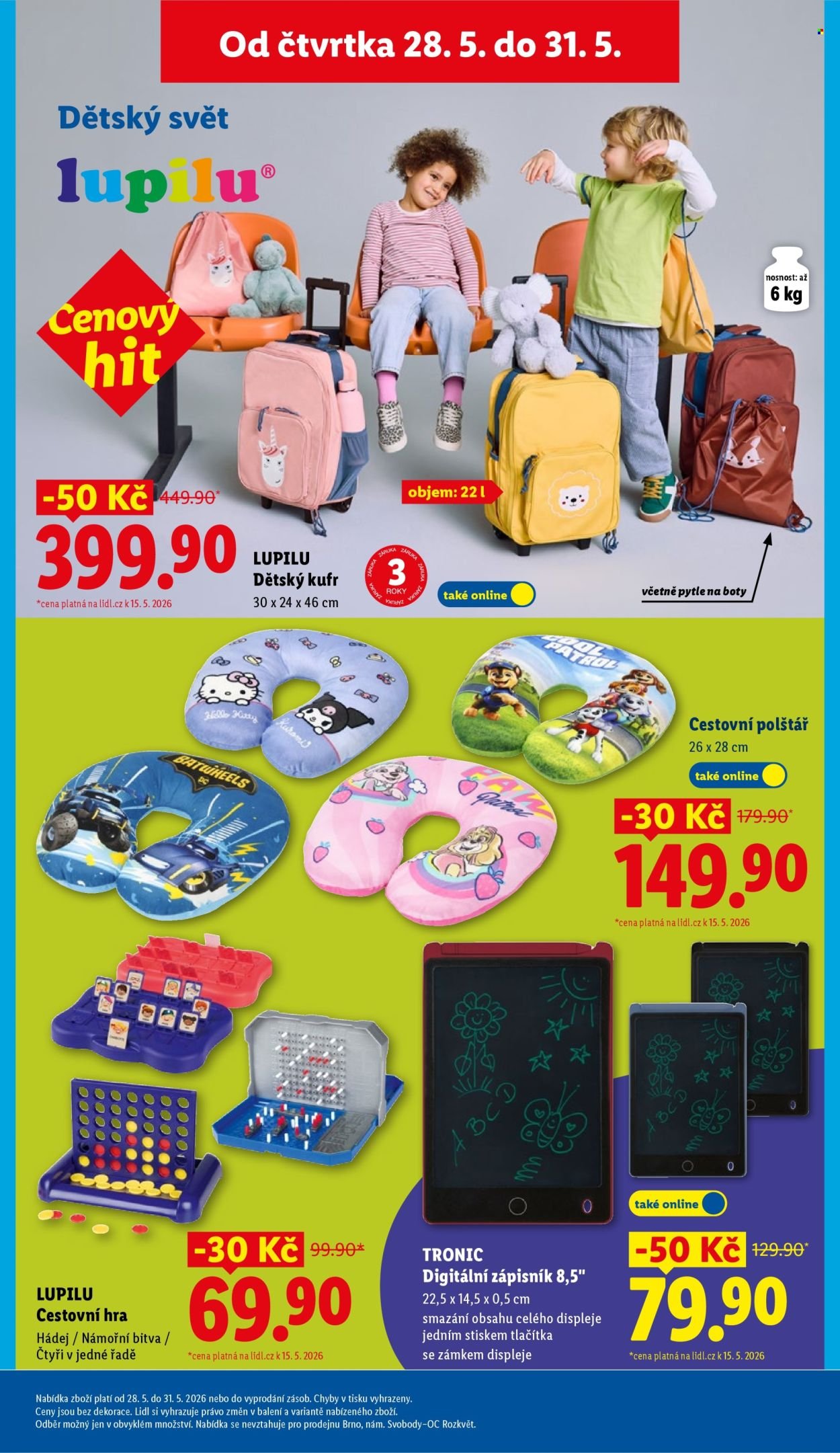 LIDL leták - Od čtvrtka 28.5.2026 (2026-05-28 - 2026-05-31)