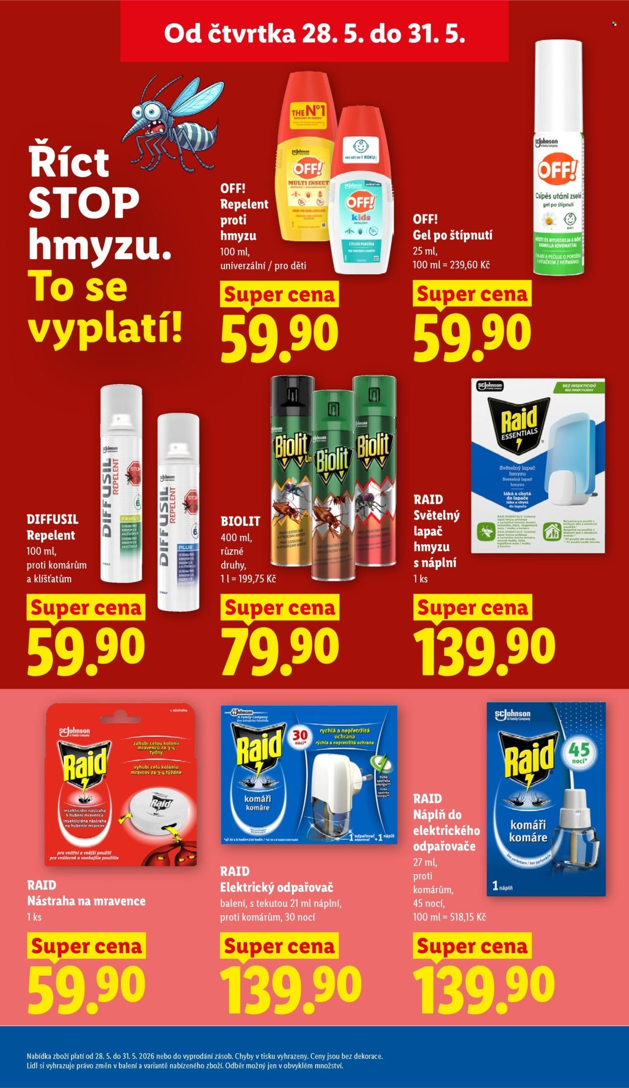LIDL leták - Od čtvrtka 28.5.2026 (2026-05-28 - 2026-05-31)