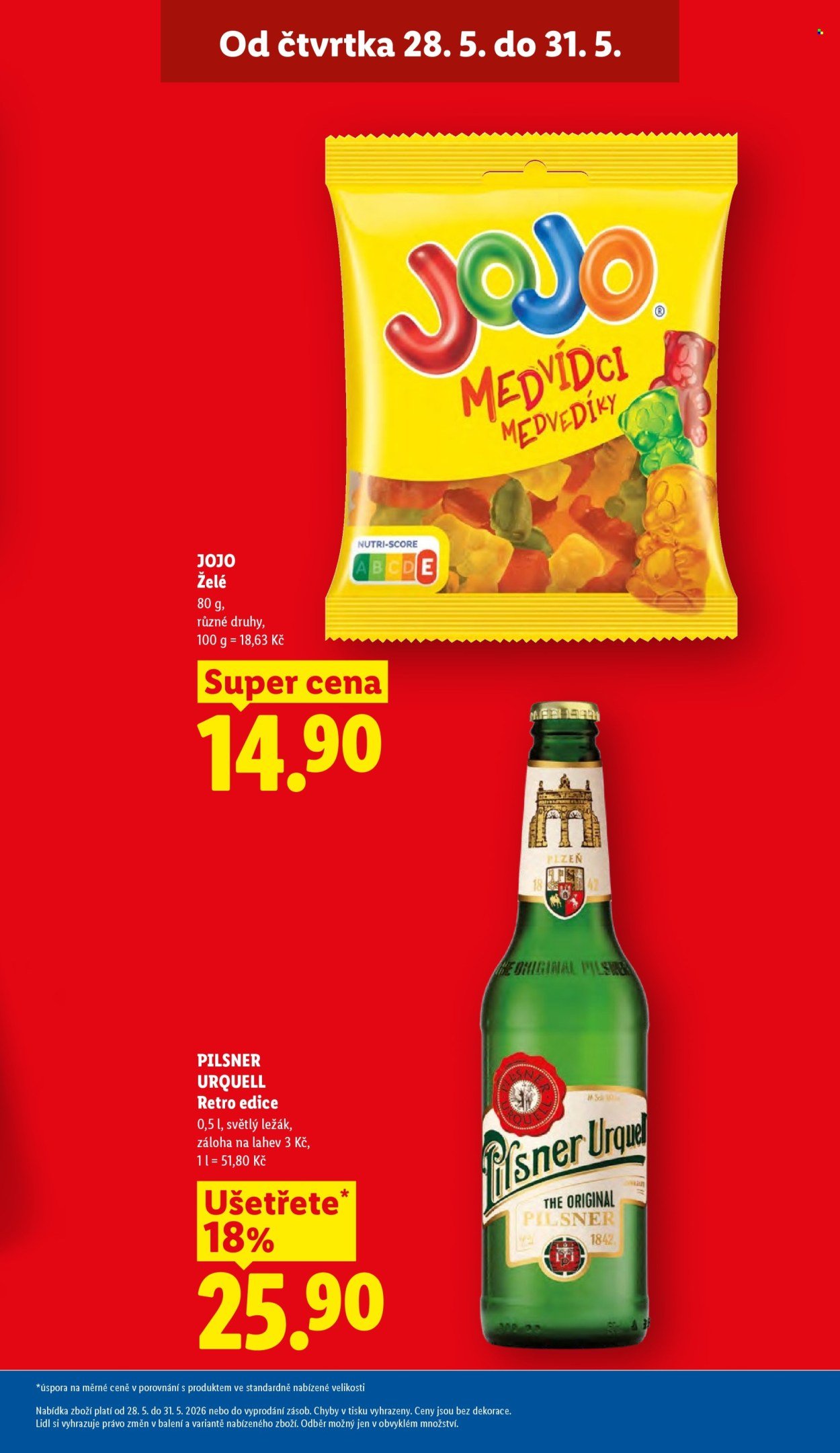 LIDL leták - Od čtvrtka 28.5.2026 (2026-05-28 - 2026-05-31)