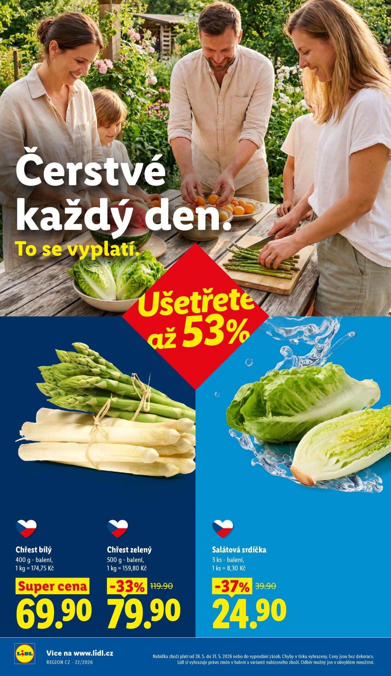 LIDL leták - Od čtvrtka 28.5.2026 (2026-05-28 - 2026-05-31)