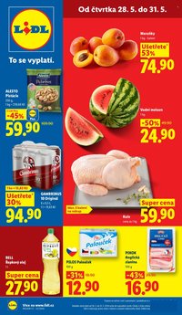 LIDL leták - Od čtvrtka 28.5.2026 (2026-05-28 - 2026-05-31)