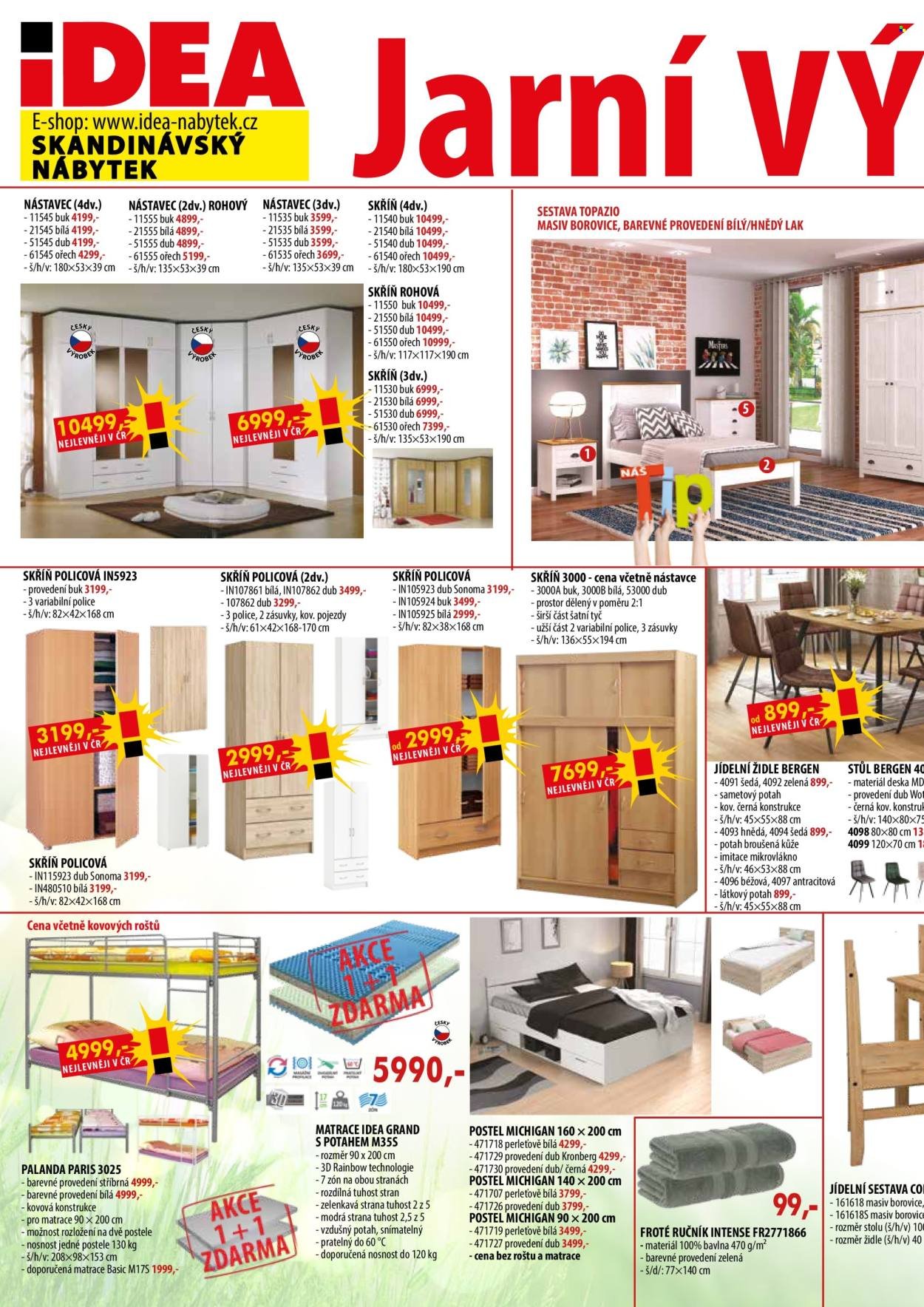 IDEA NÁBYTEK leták - Od neděle 15.3.2026 (2026-03-15 - 2026-03-31)
