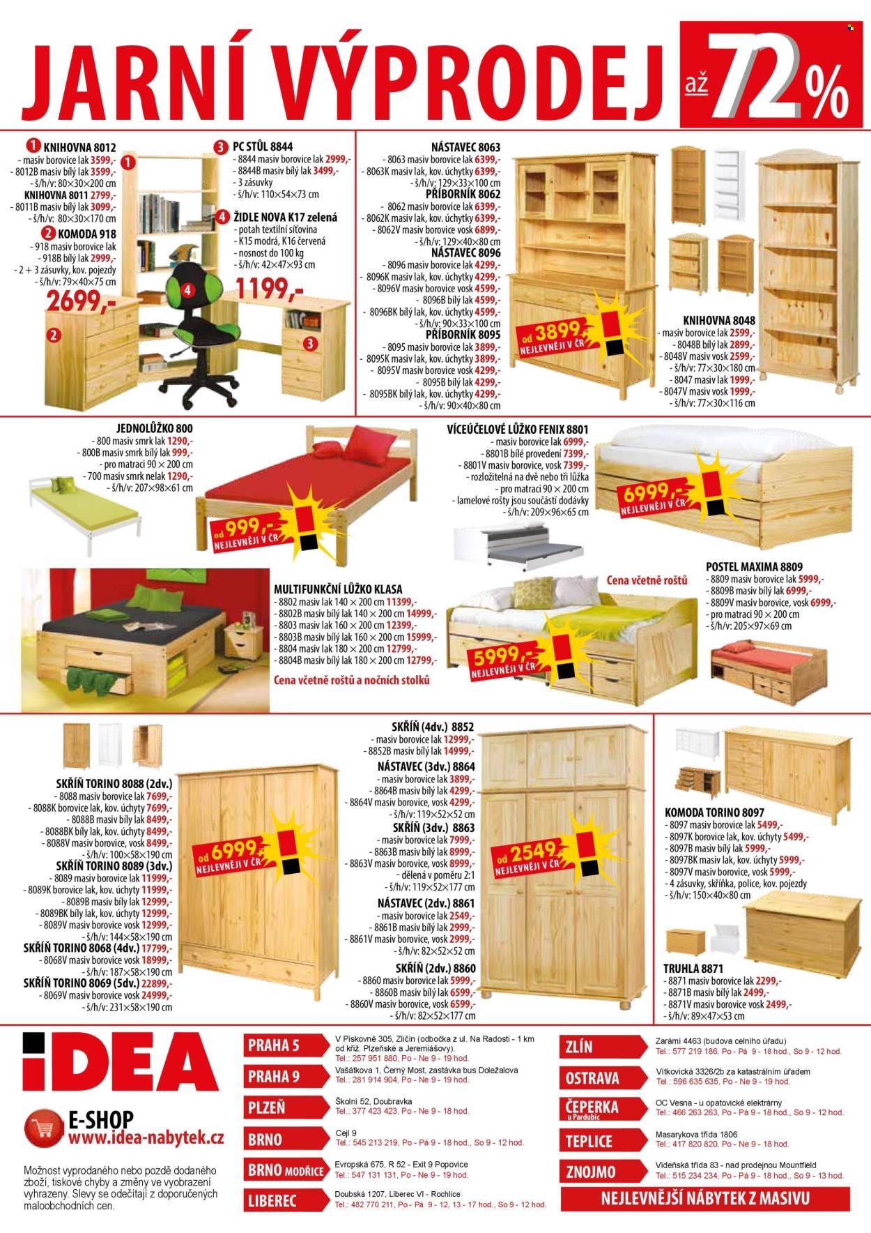 IDEA NÁBYTEK leták - Od neděle 15.3.2026 (2026-03-15 - 2026-03-31)