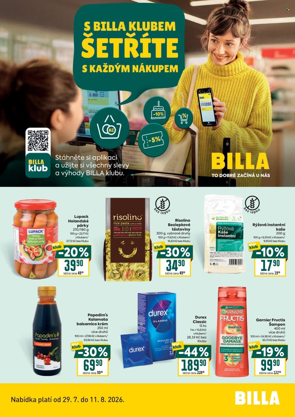 BILLA leták - Klub