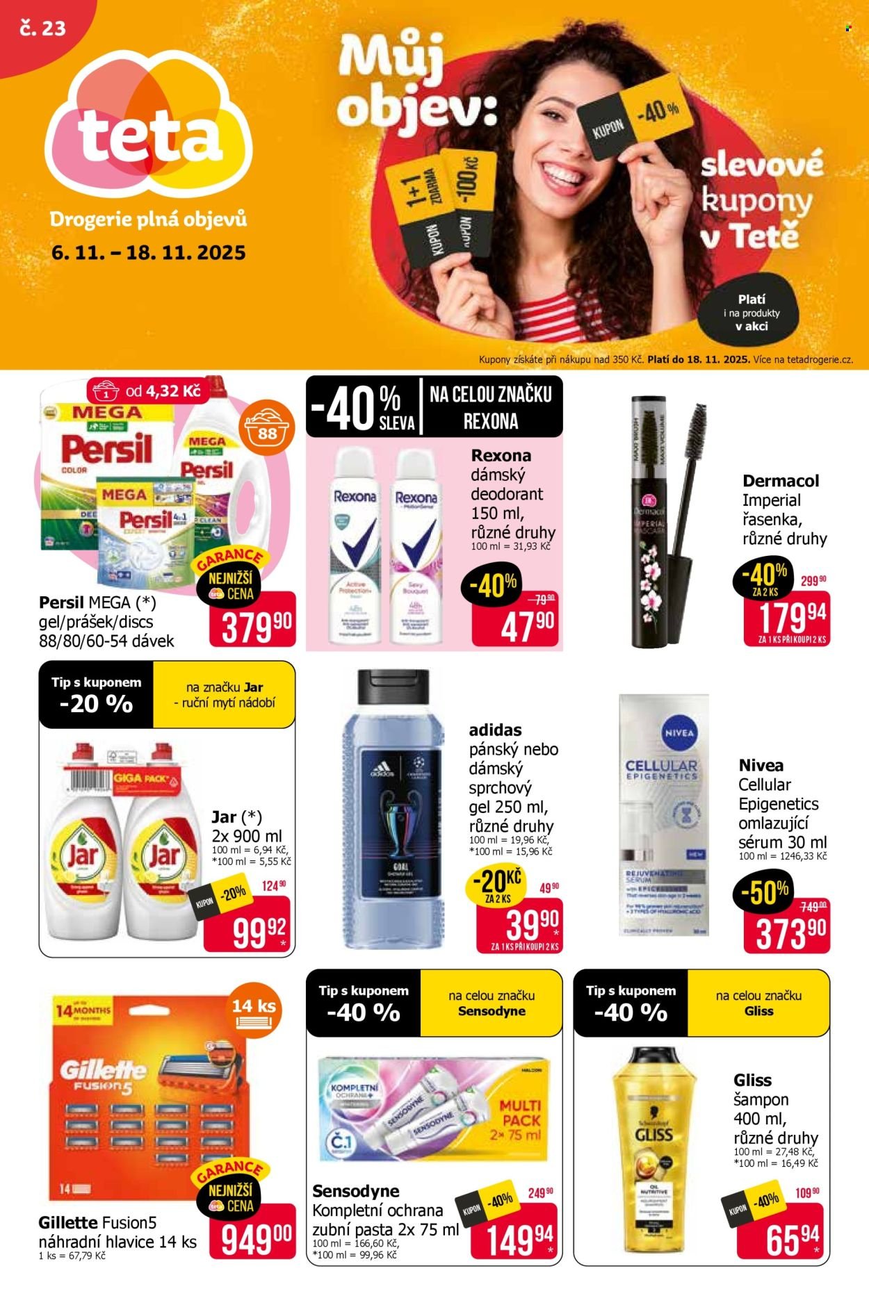 TETA DROGERIE leták - Od čtvrtka 6.11.2025 (2025-11-06 - 2025-11-18)