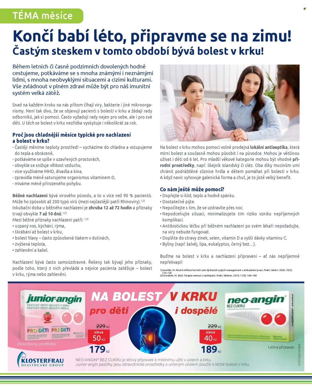 BENU LÉKÁRNA leták - Akční leták (2025-10-01 - 2025-10-31)