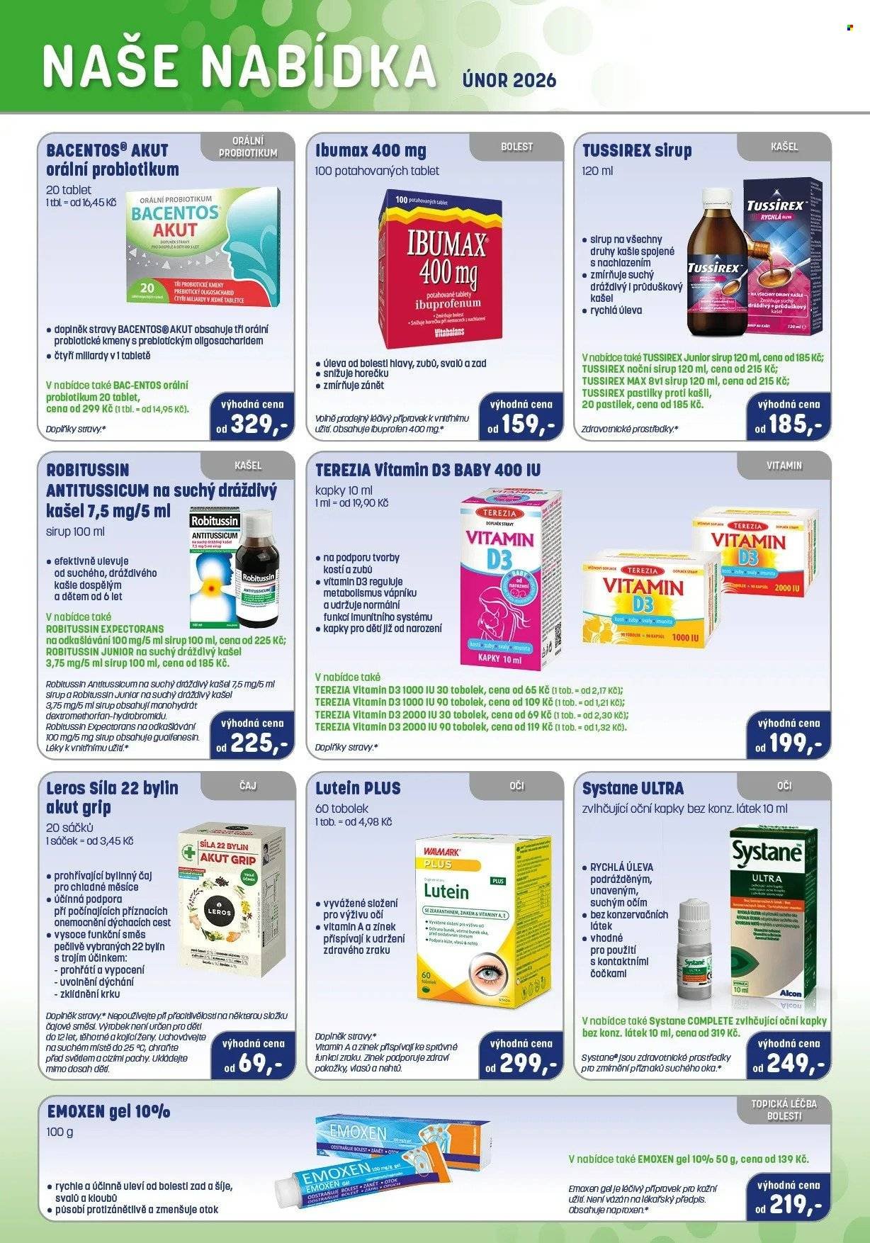 PHARMAPOINT leták - Naše nabídka (2026-02-01 - 2026-02-28)