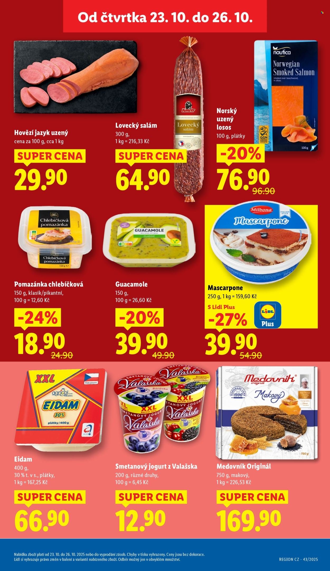 LIDL leták - Od čtvrtka 23.10.2025 (2025-10-23 - 2025-10-26)