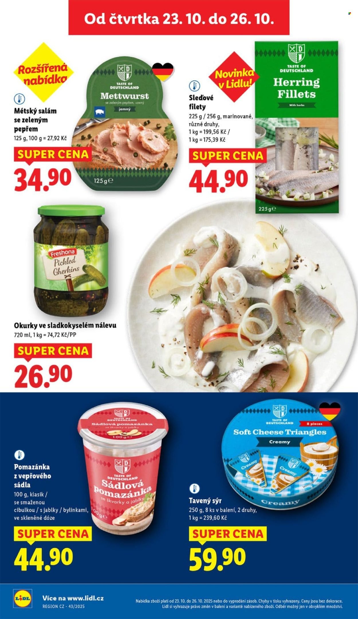 LIDL leták - Od čtvrtka 23.10.2025 (2025-10-23 - 2025-10-26)