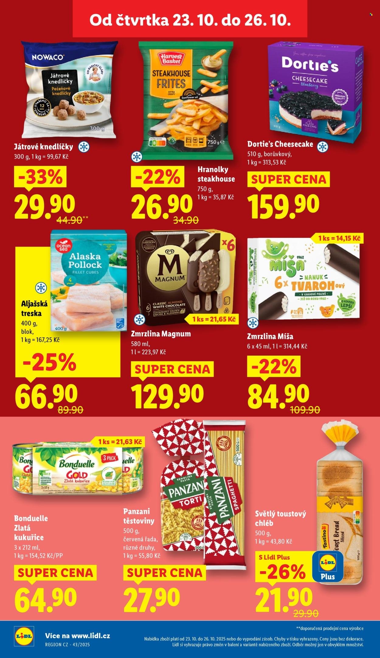 LIDL leták - Od čtvrtka 23.10.2025 (2025-10-23 - 2025-10-26)
