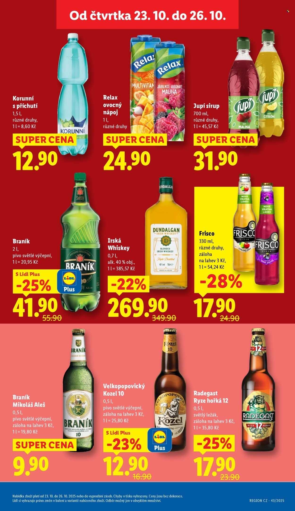 LIDL leták - Od čtvrtka 23.10.2025 (2025-10-23 - 2025-10-26)