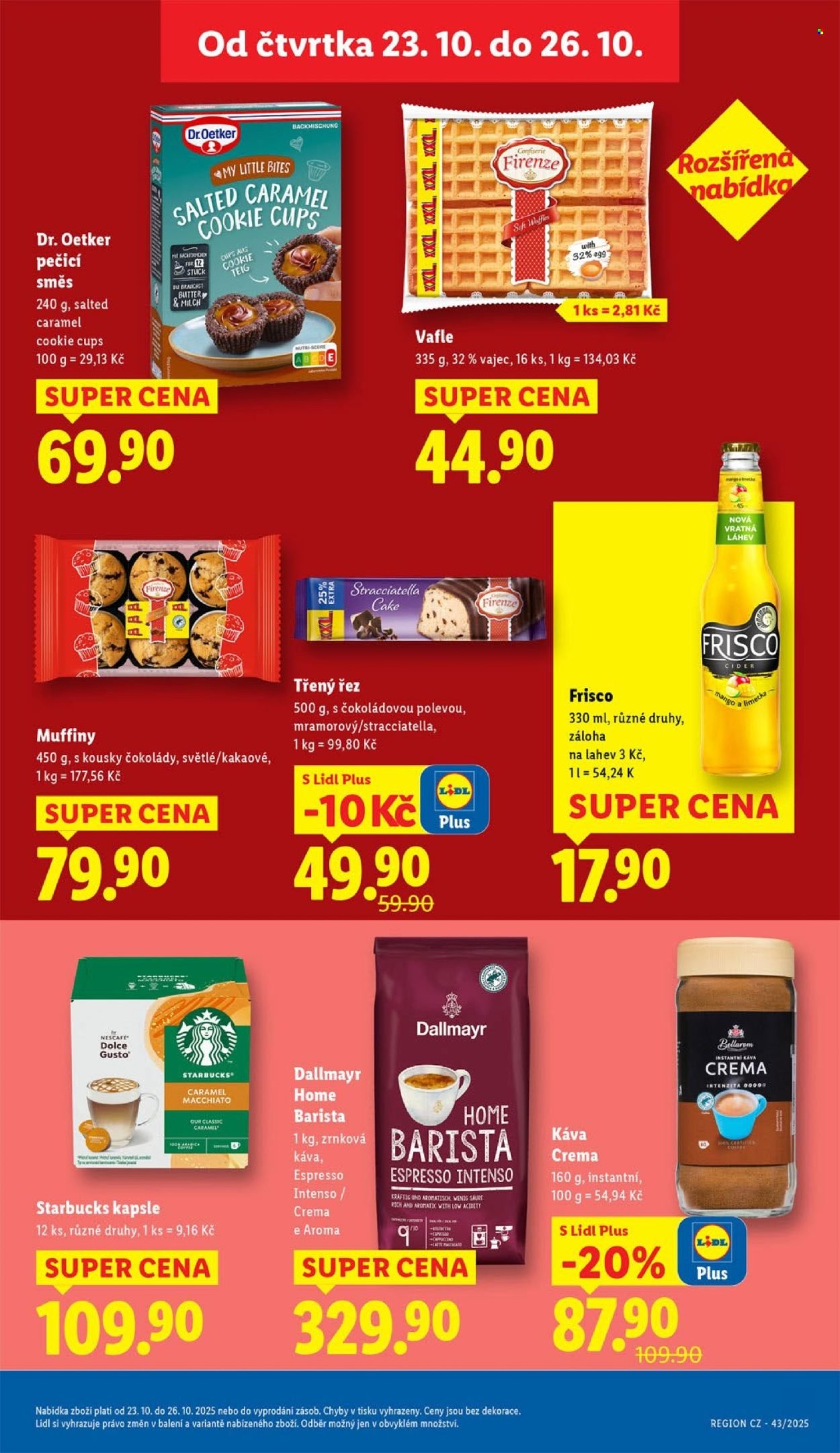 LIDL leták - Od čtvrtka 23.10.2025 (2025-10-23 - 2025-10-26)