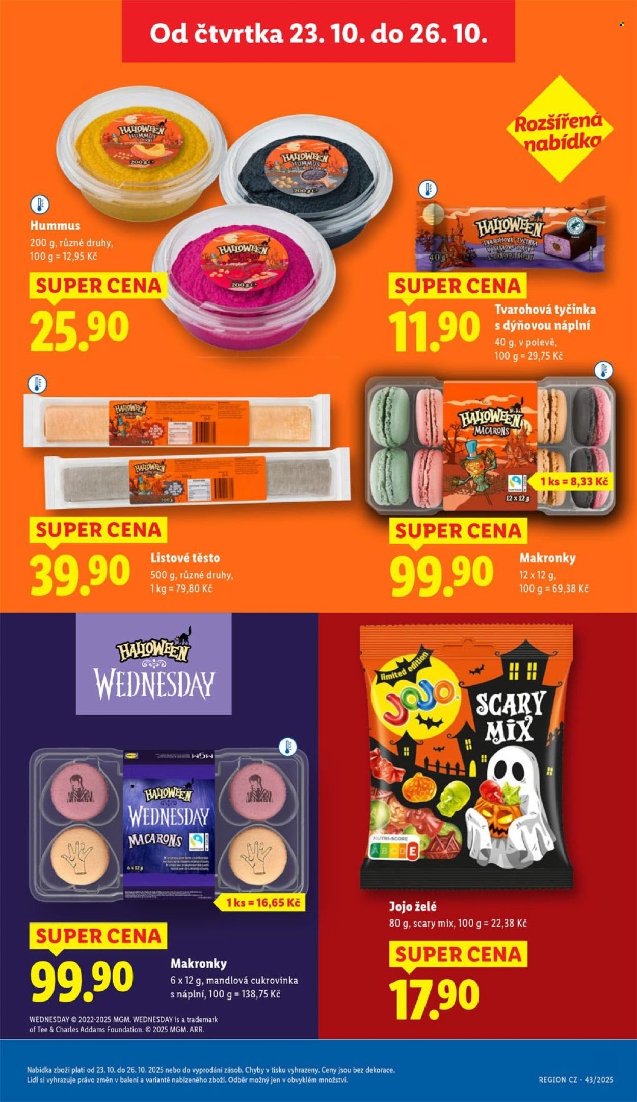 LIDL leták - Od čtvrtka 23.10.2025 (2025-10-23 - 2025-10-26)