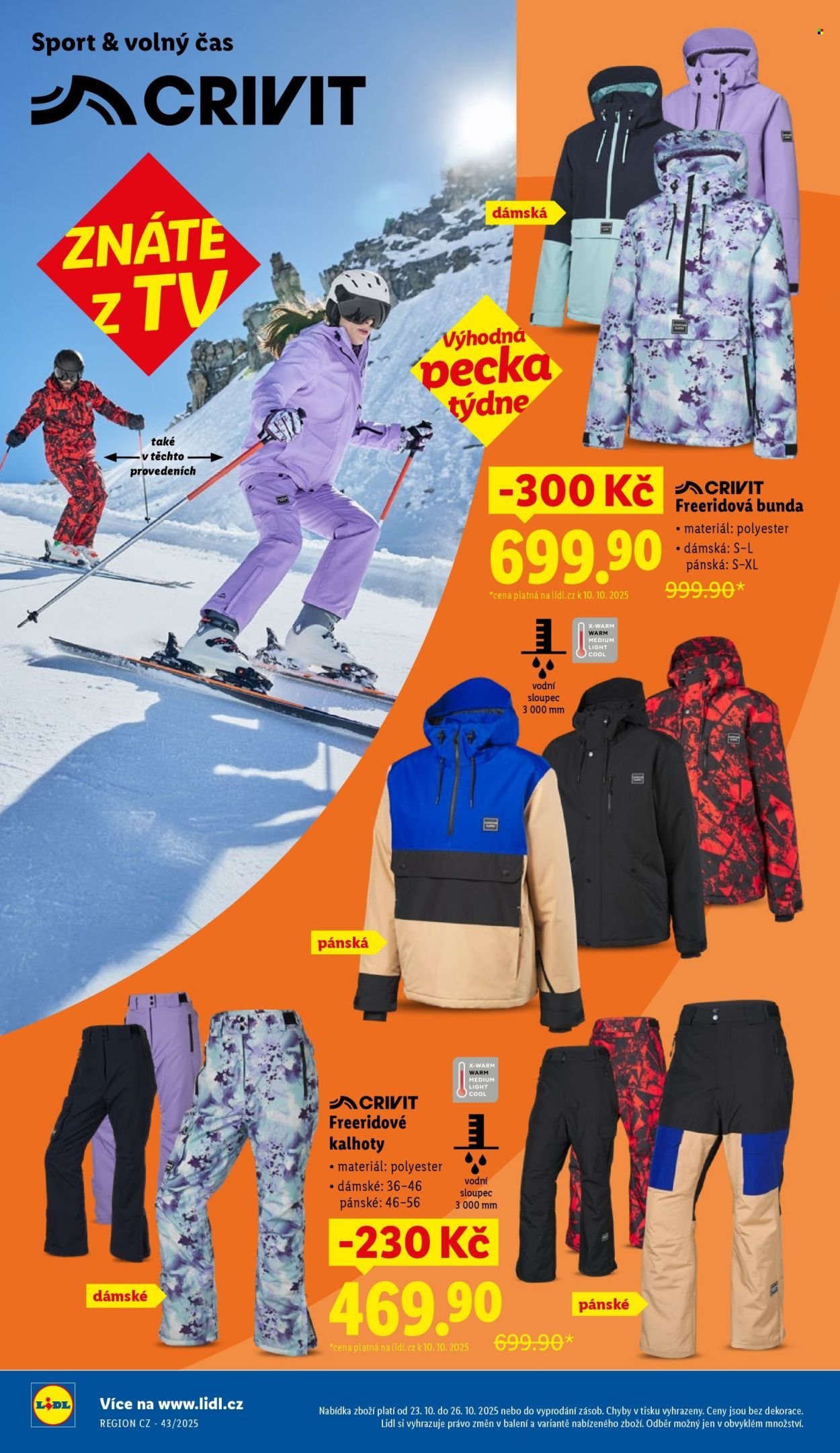 LIDL leták - Od čtvrtka 23.10.2025 (2025-10-23 - 2025-10-26)