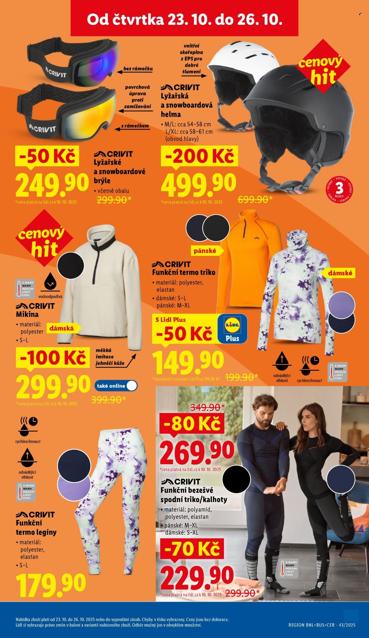 LIDL leták - Od čtvrtka 23.10.2025 (2025-10-23 - 2025-10-26)