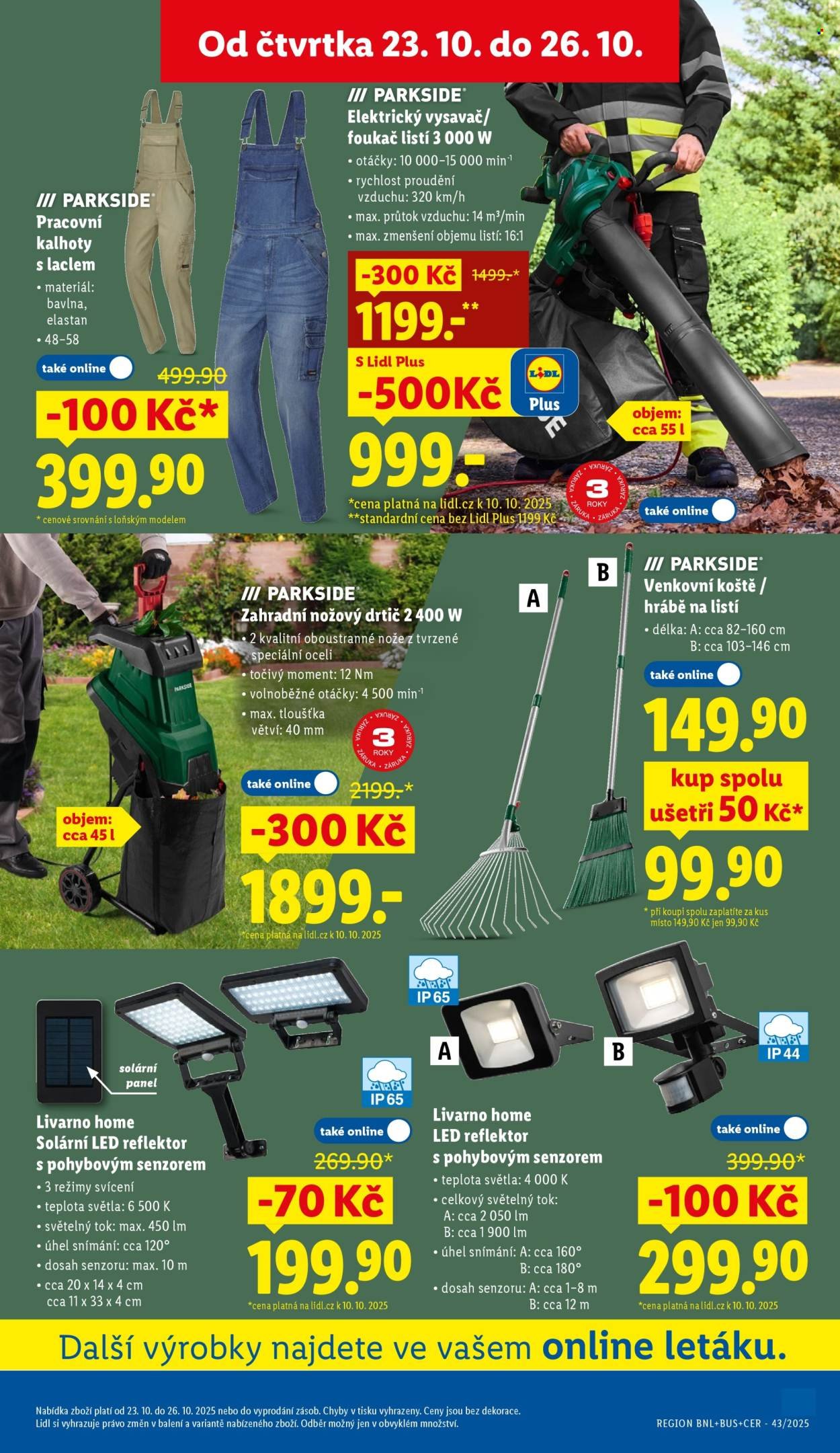 LIDL leták - Od čtvrtka 23.10.2025 (2025-10-23 - 2025-10-26)