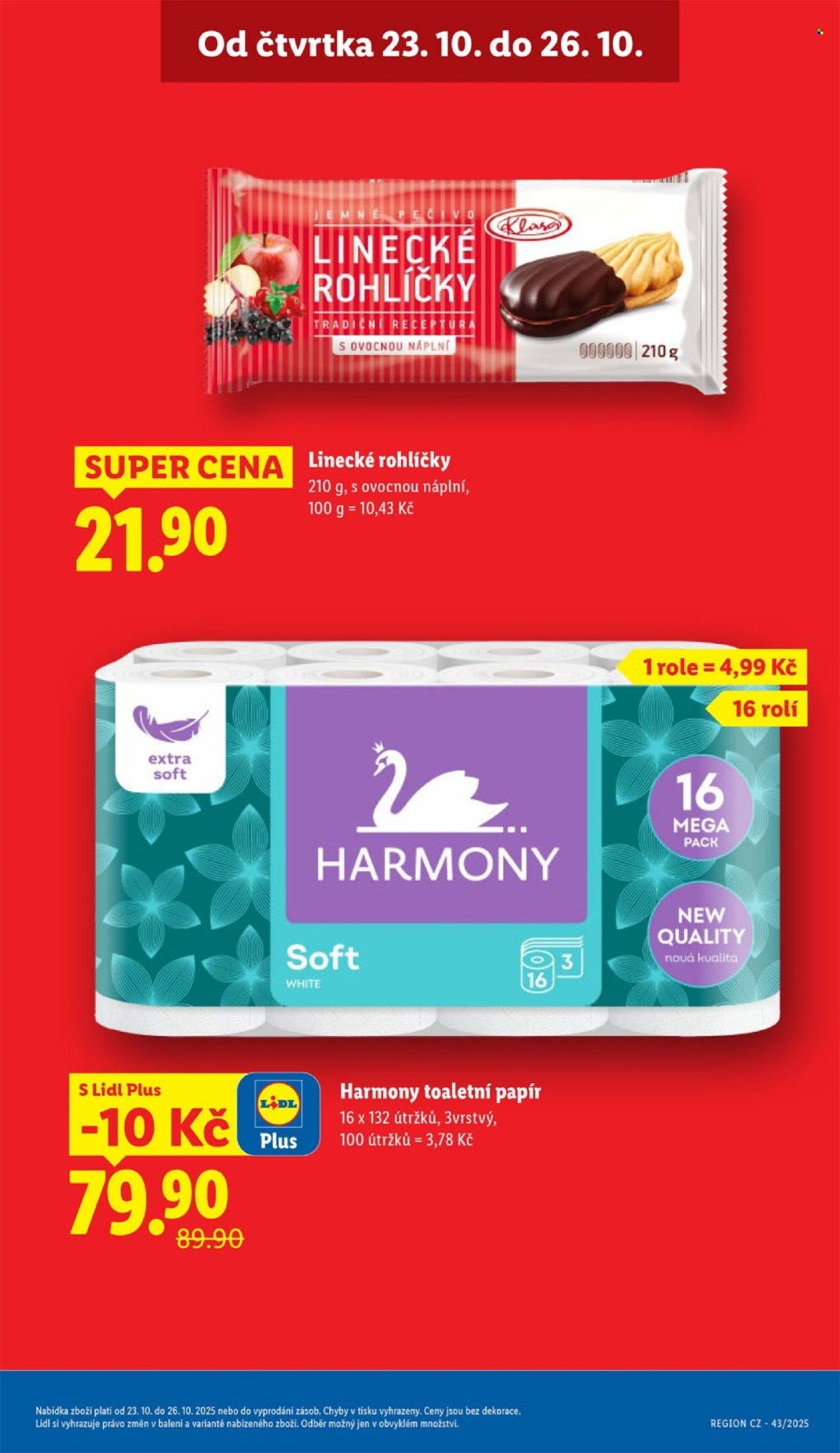 LIDL leták - Od čtvrtka 23.10.2025 (2025-10-23 - 2025-10-26)