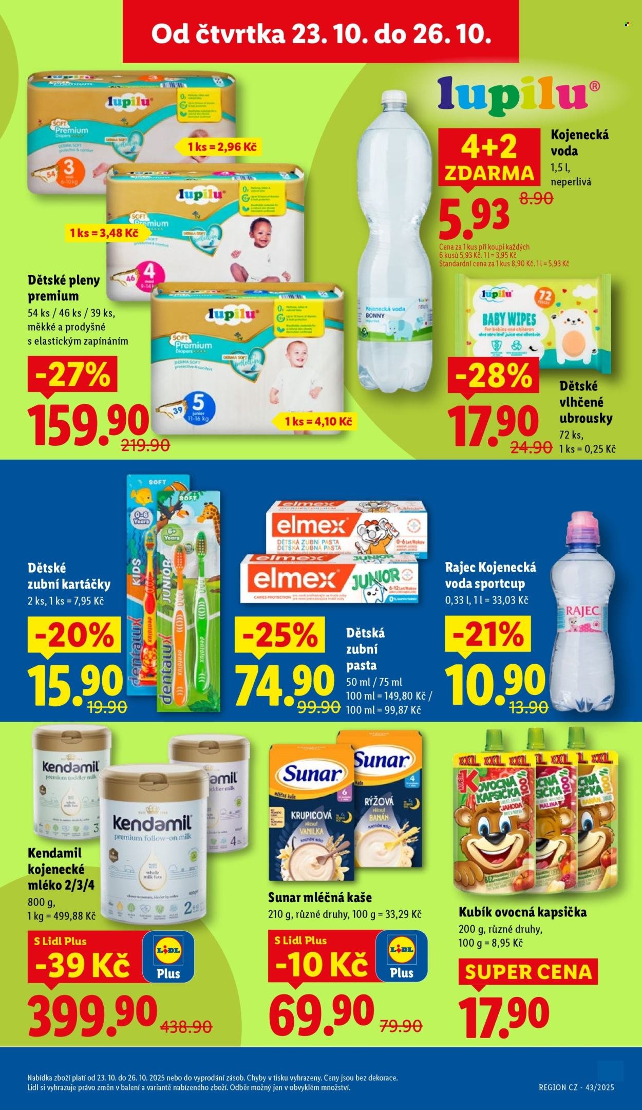 LIDL leták - Od čtvrtka 23.10.2025 (2025-10-23 - 2025-10-26)