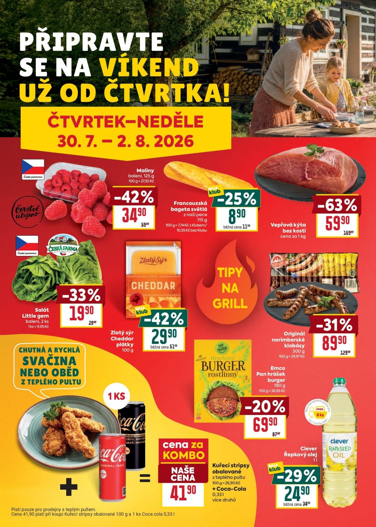 BILLA leták - Velký leták
