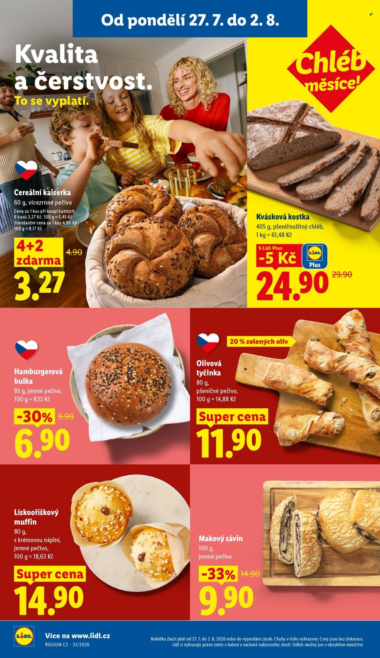 LIDL leták - Od pondělí 27.7.2026