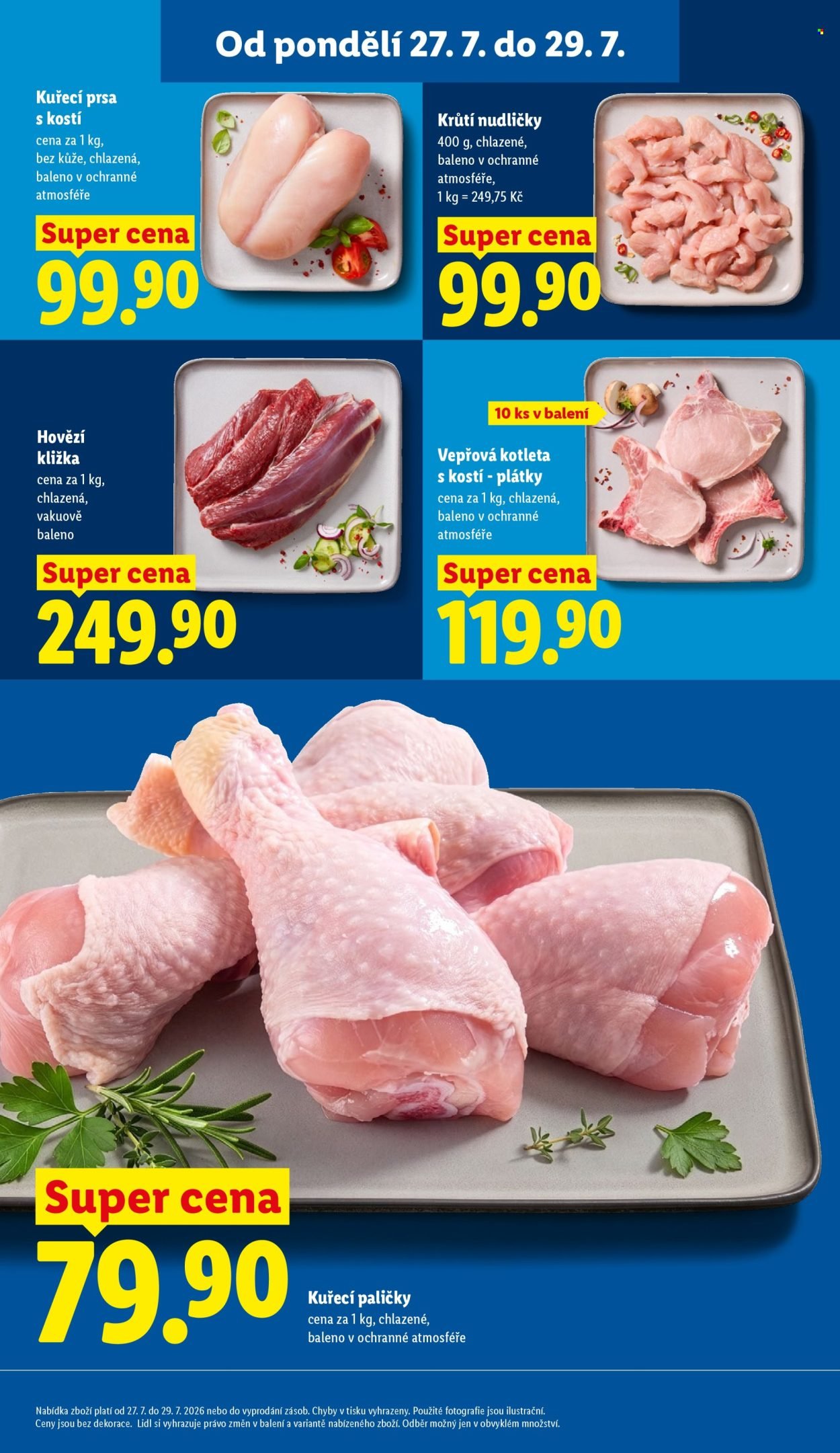 LIDL leták - Od pondělí 27.7.2026