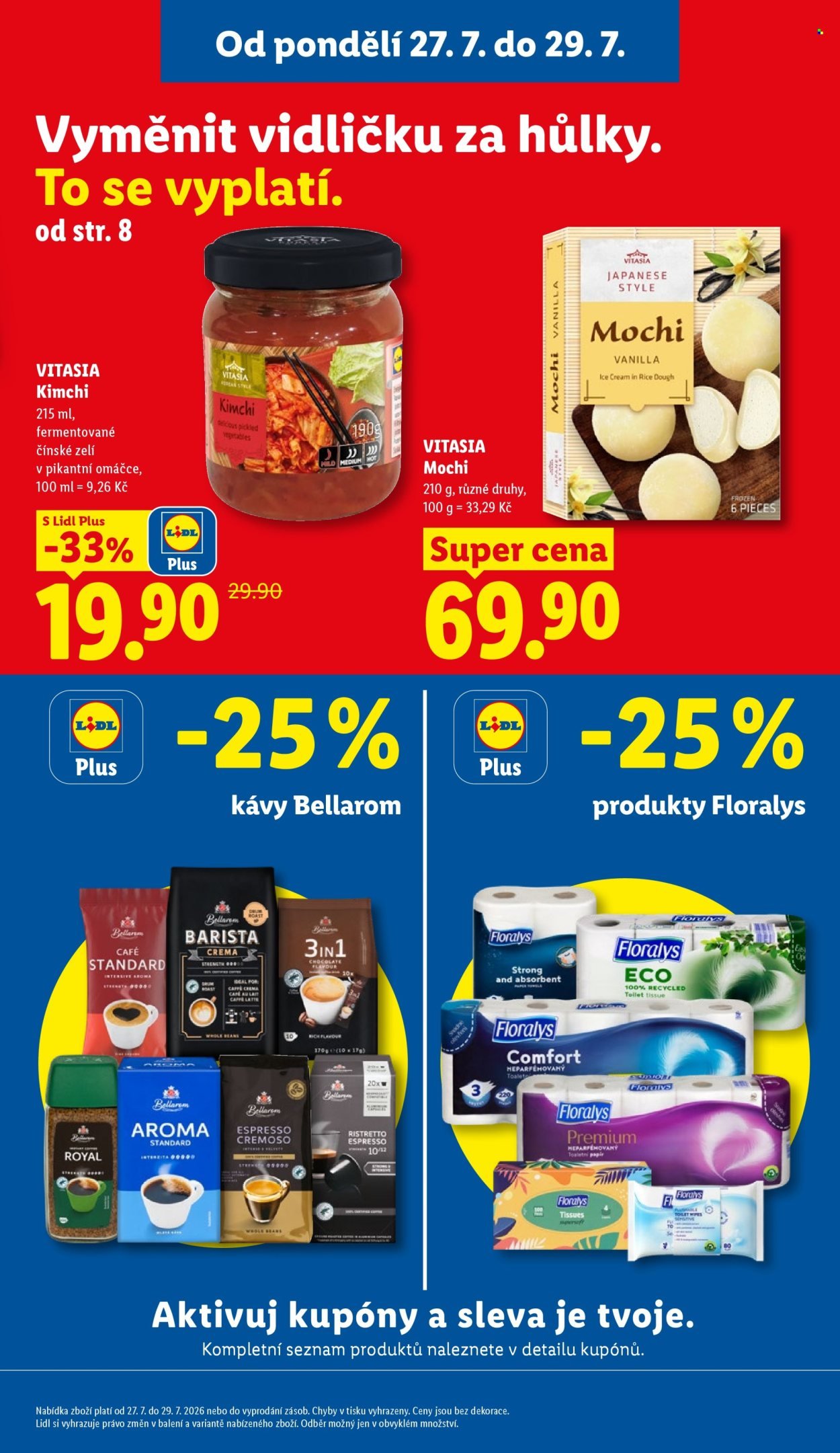 LIDL leták - Od pondělí 27.7.2026