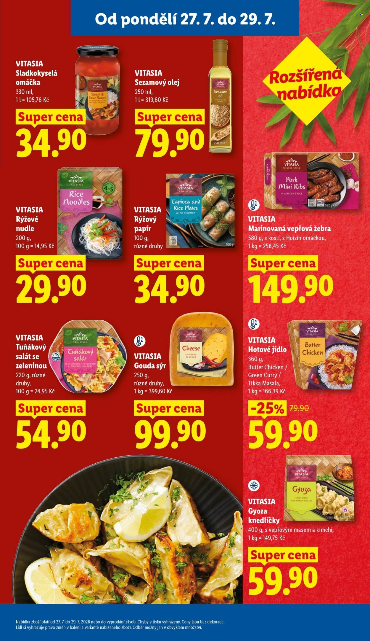 LIDL leták - Od pondělí 27.7.2026